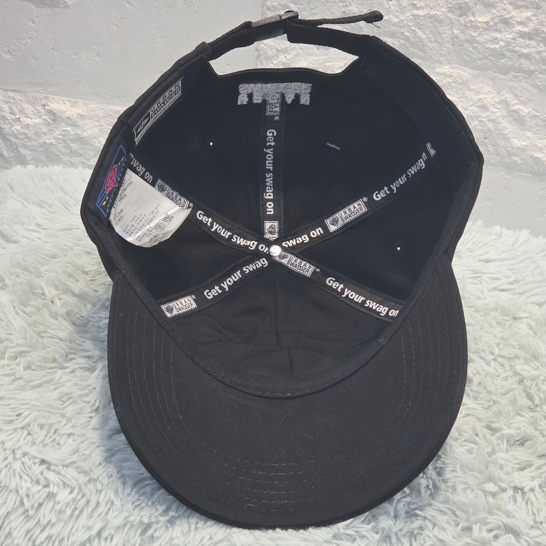 p1-9:URBAN SWAGGER어반스웨거 베이직로고 캡(약56~60cm 상품이미지7