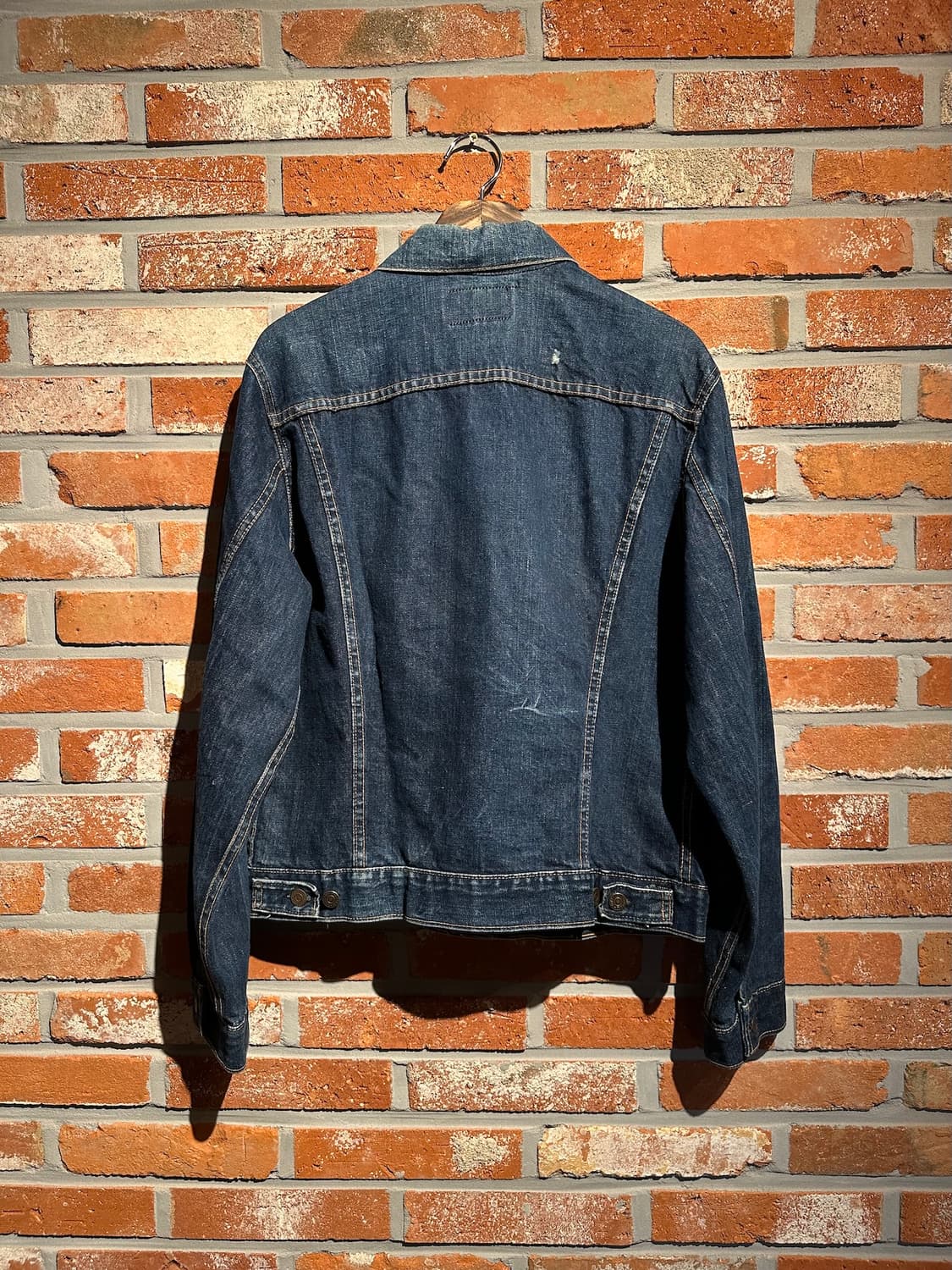 70s USA 빈티지 리바이스 70505 빅E 데님 트러커 자켓 상품이미지7