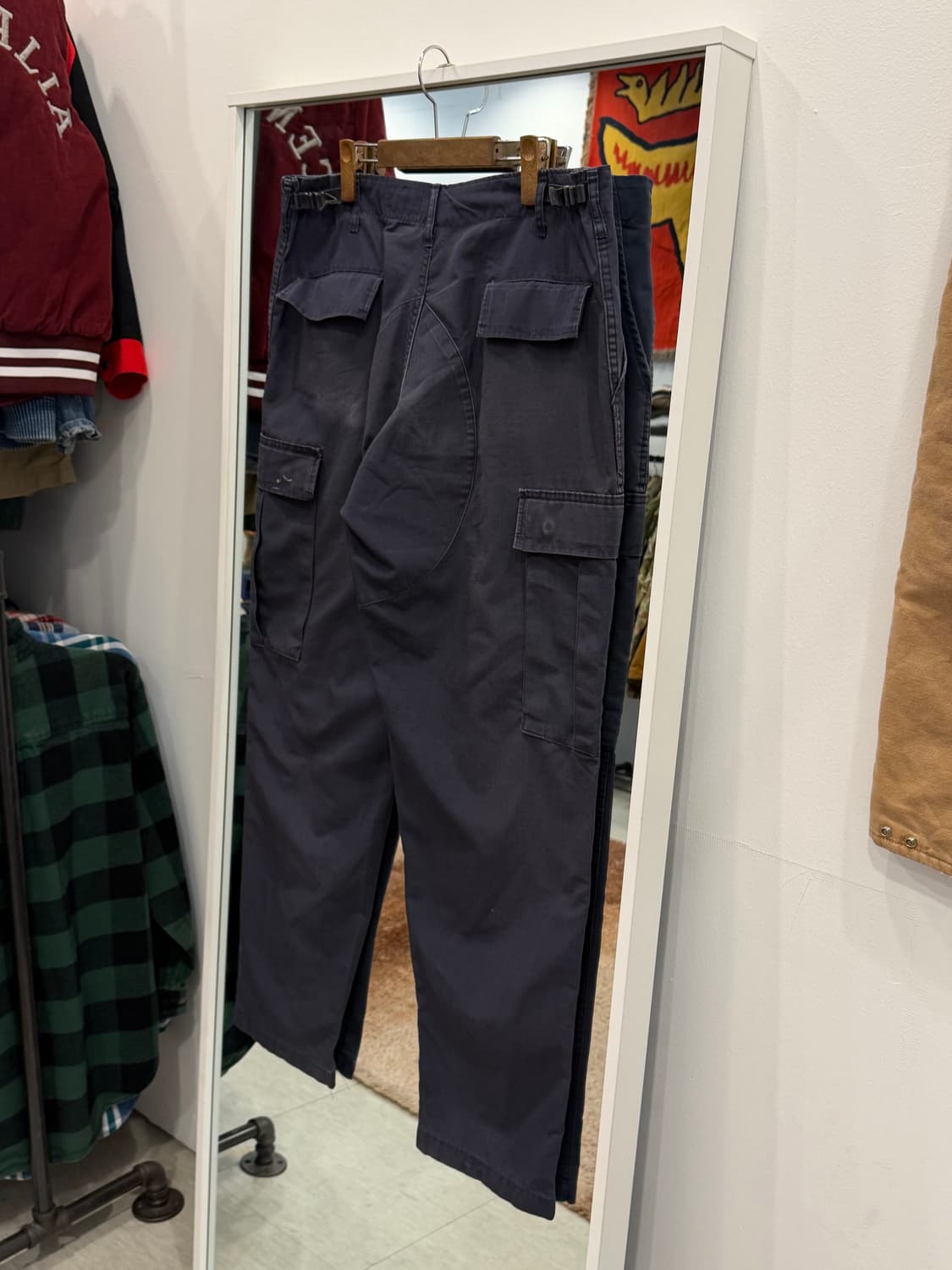 90s Camco 밀리터리 립스탑 BDU 필드 팬츠 (34-37) USA 상품이미지6