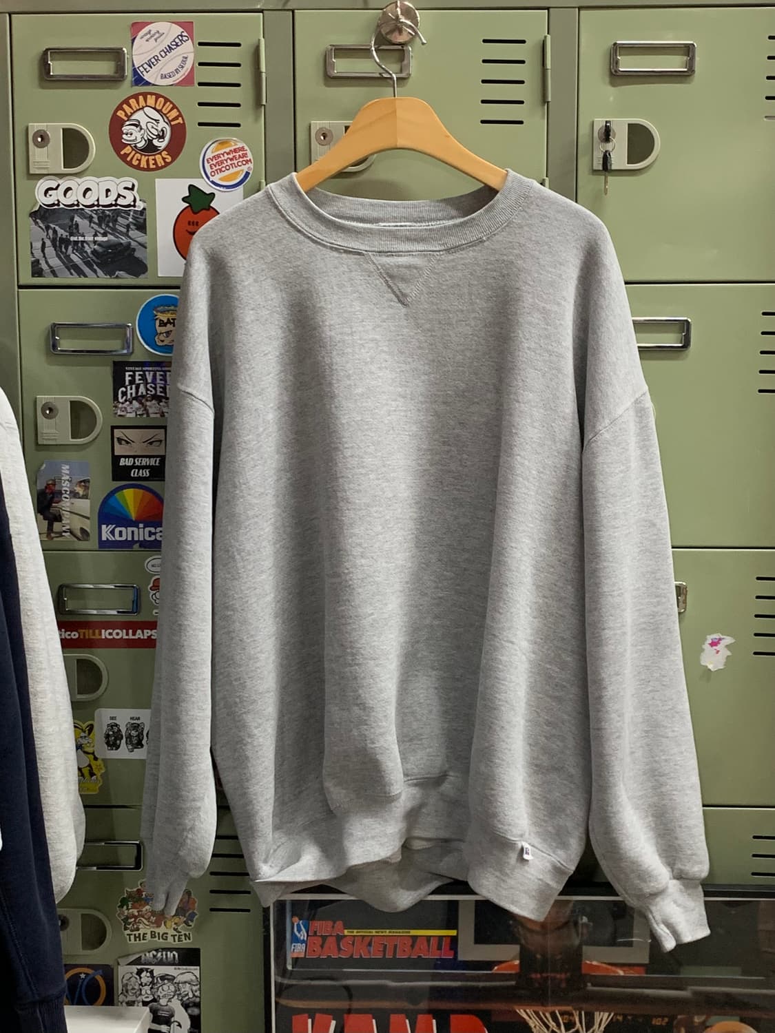 90s 러셀 애슬레틱 튜블러 스웻셔츠 그레이 상품이미지1