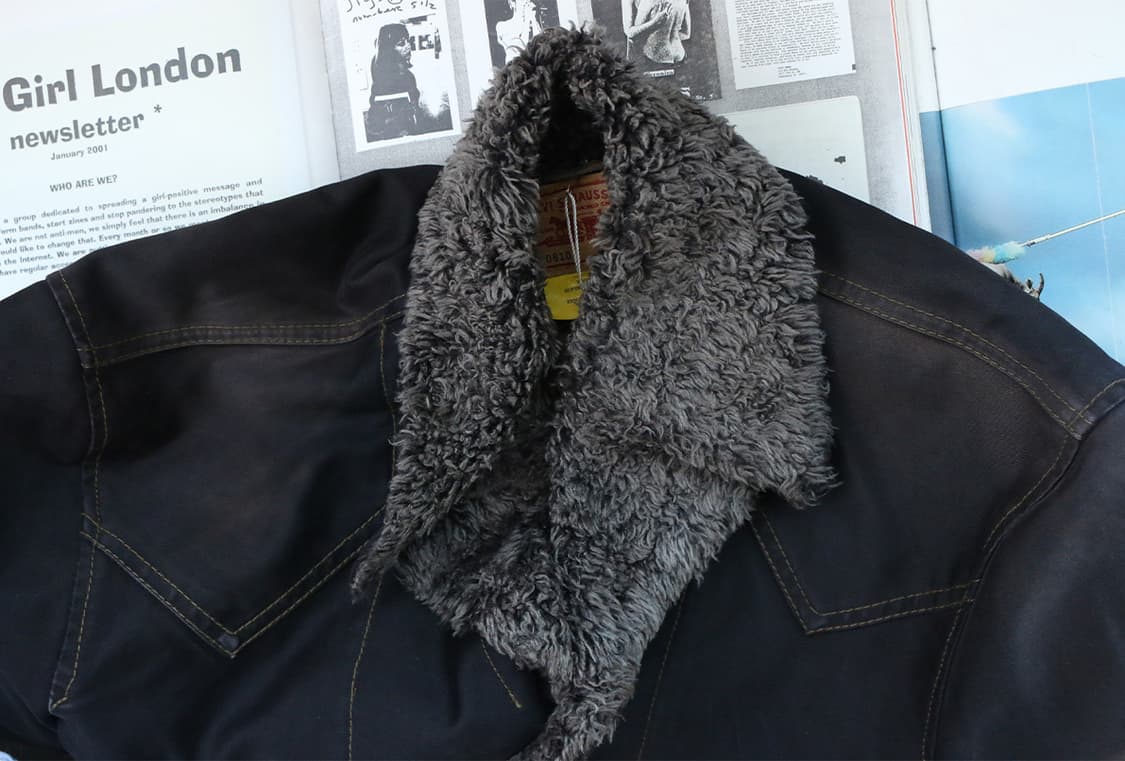 리바이스 블랙 시어링 자켓 상품이미지10