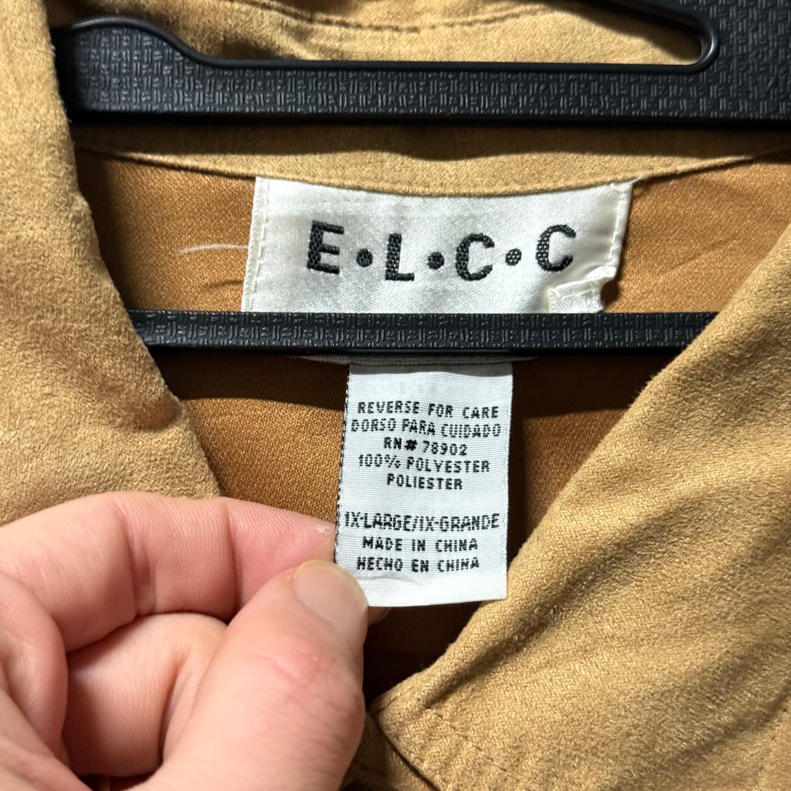 VTG 빈티지 오버사이즈 스웨이드 웨스턴 포인트 프린팅 패턴 긴팔 셔츠 상품이미지5