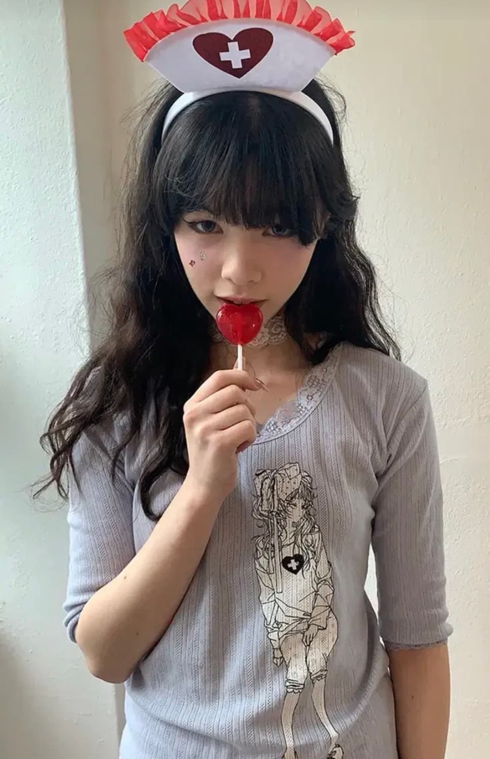 샵페어리 드리미걸 콜라보 레이스탑 상품이미지1