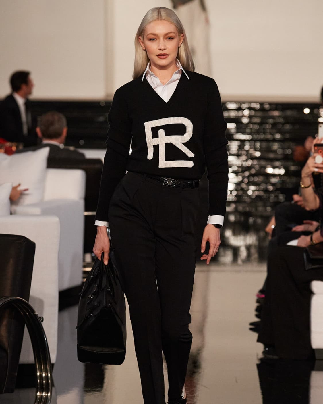 랄프로렌 퍼플라벨 RL 인타르시아 니트  상품이미지2