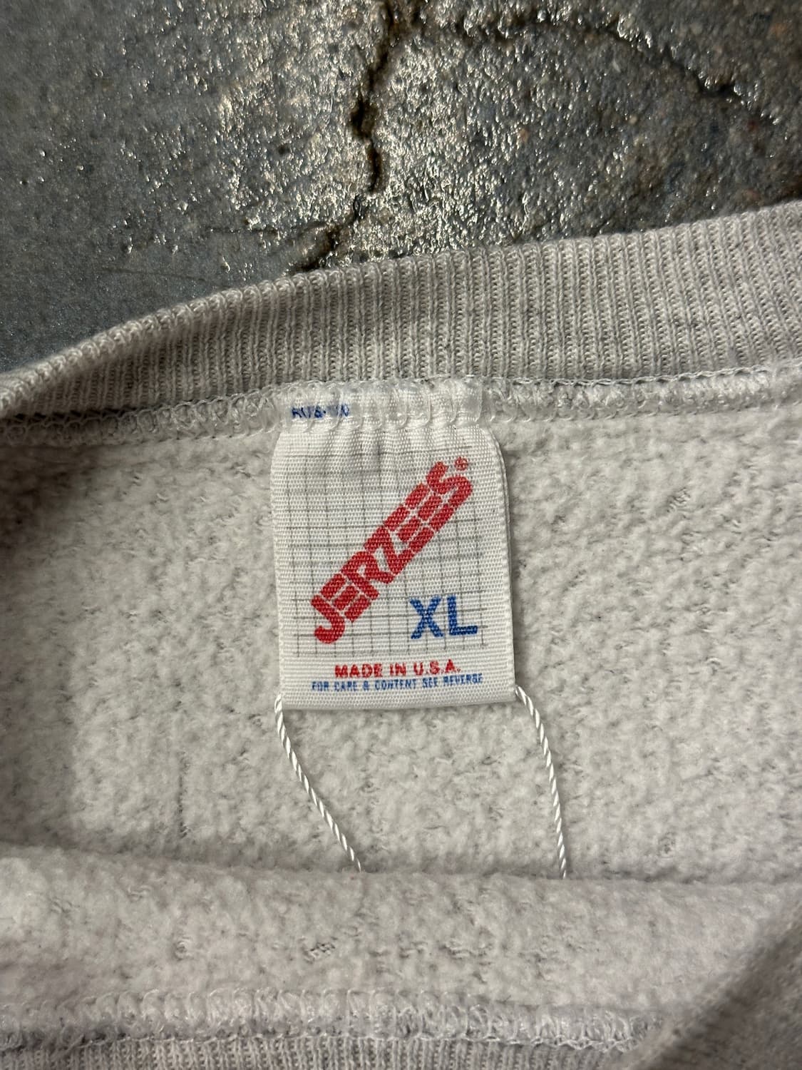 90s Jerzees  져지스 MIT 맨투맨 스웻셔츠XL 상품이미지4