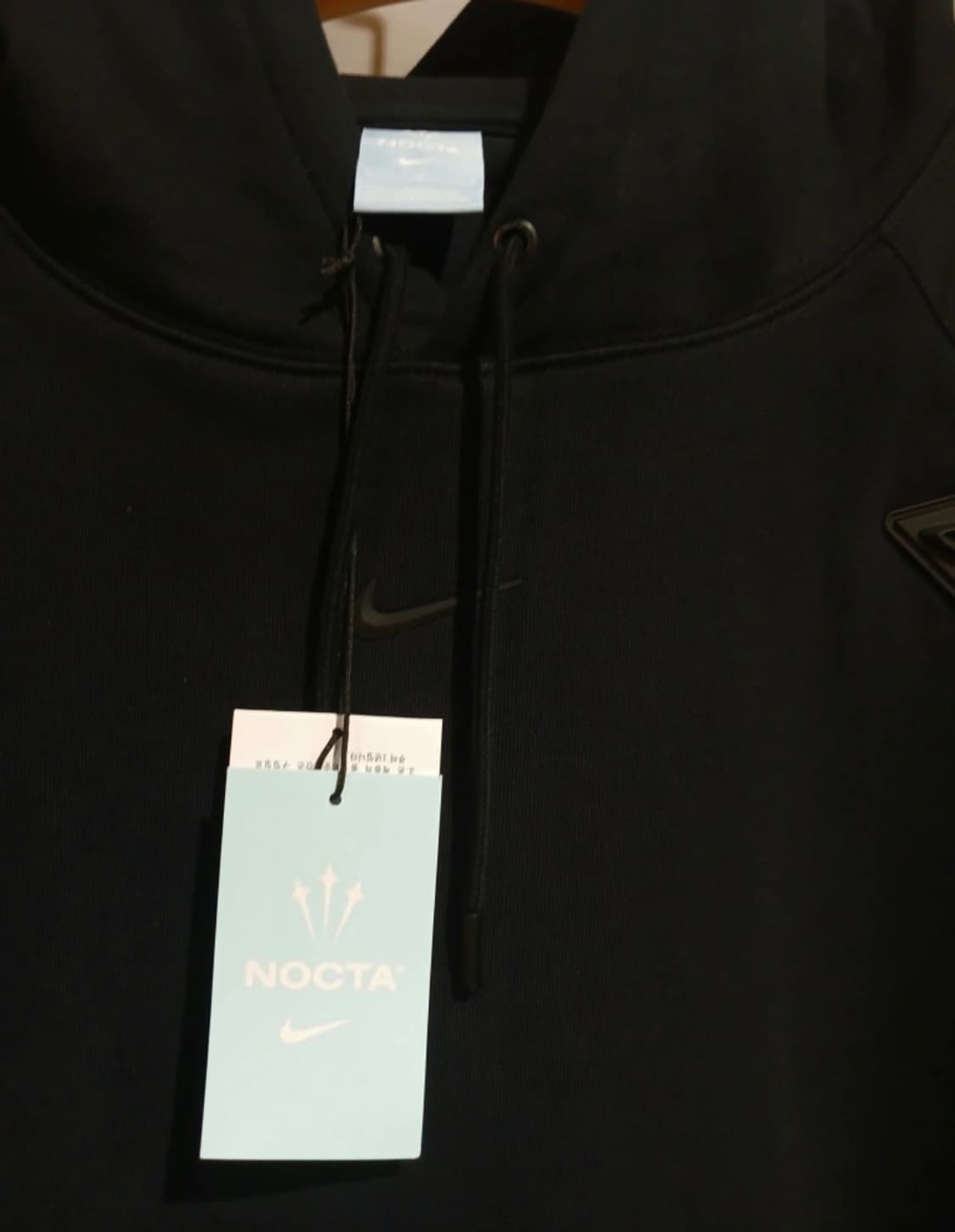 나이키 x 드레이크 녹타 x 카아르데로또모빌 아스팔트 후드 블랙 (L) 상품이미지4