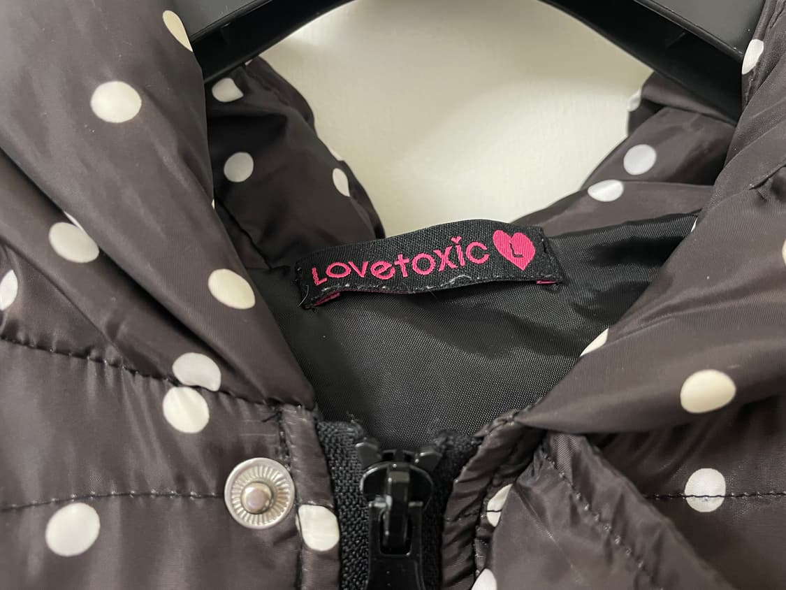 곰돌이귀 도트 패딩 상품이미지5