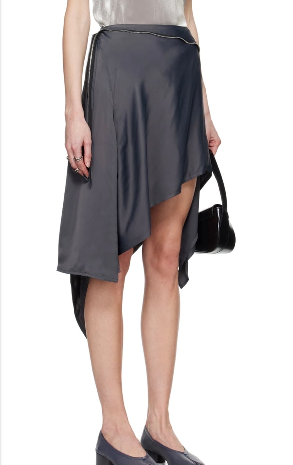 kiko kostadinov 키코 코스타디노브 드레이프 스커트 상품이미지4