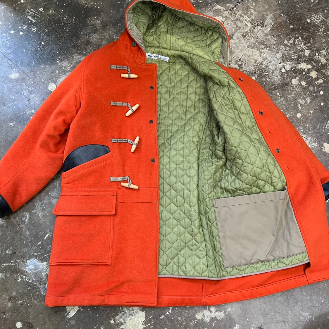 100) 스펙테이터 더플코트 떡볶이 코트 상품이미지4