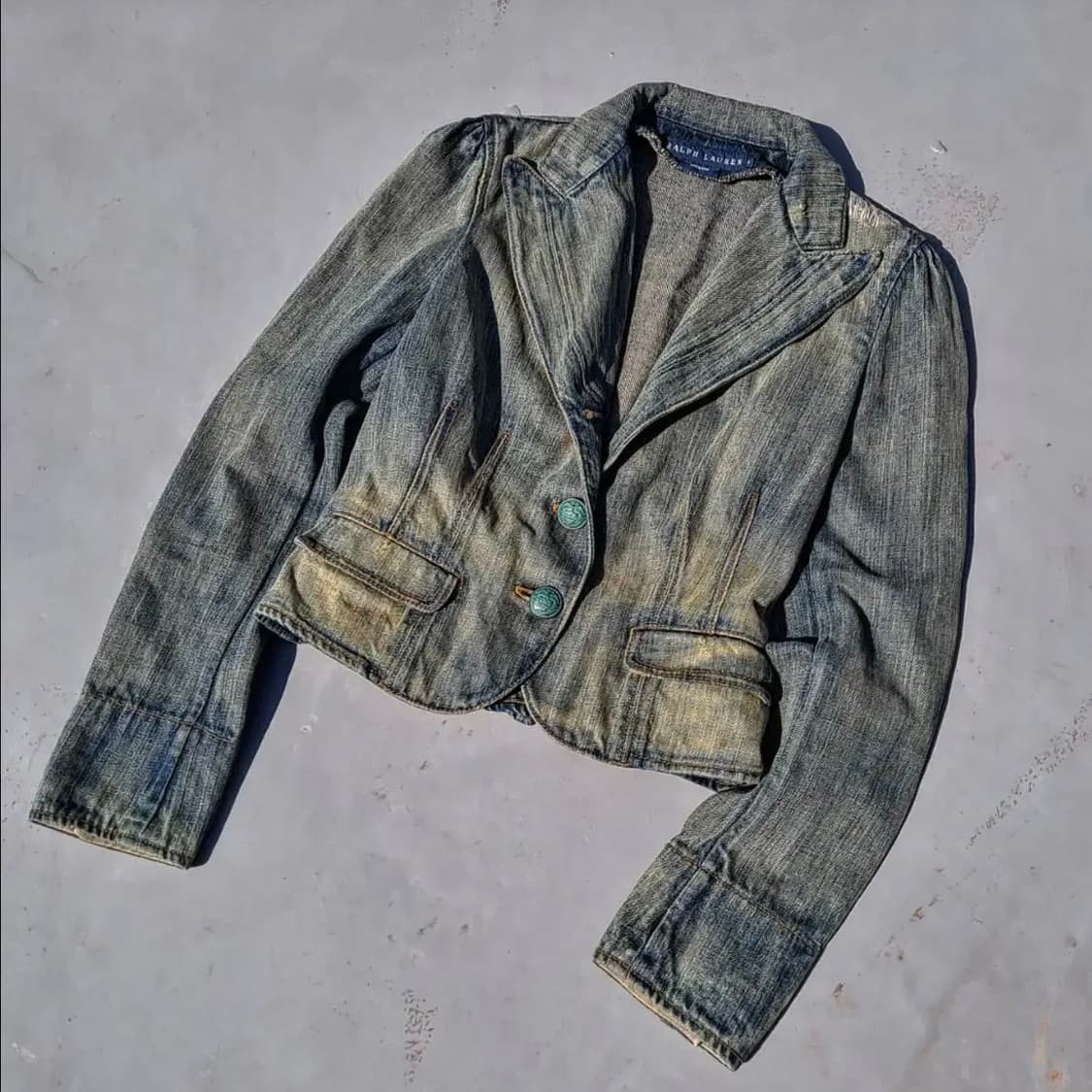 랄프로렌 Ralph Lauren 데님 블레이저 자켓 상품이미지2