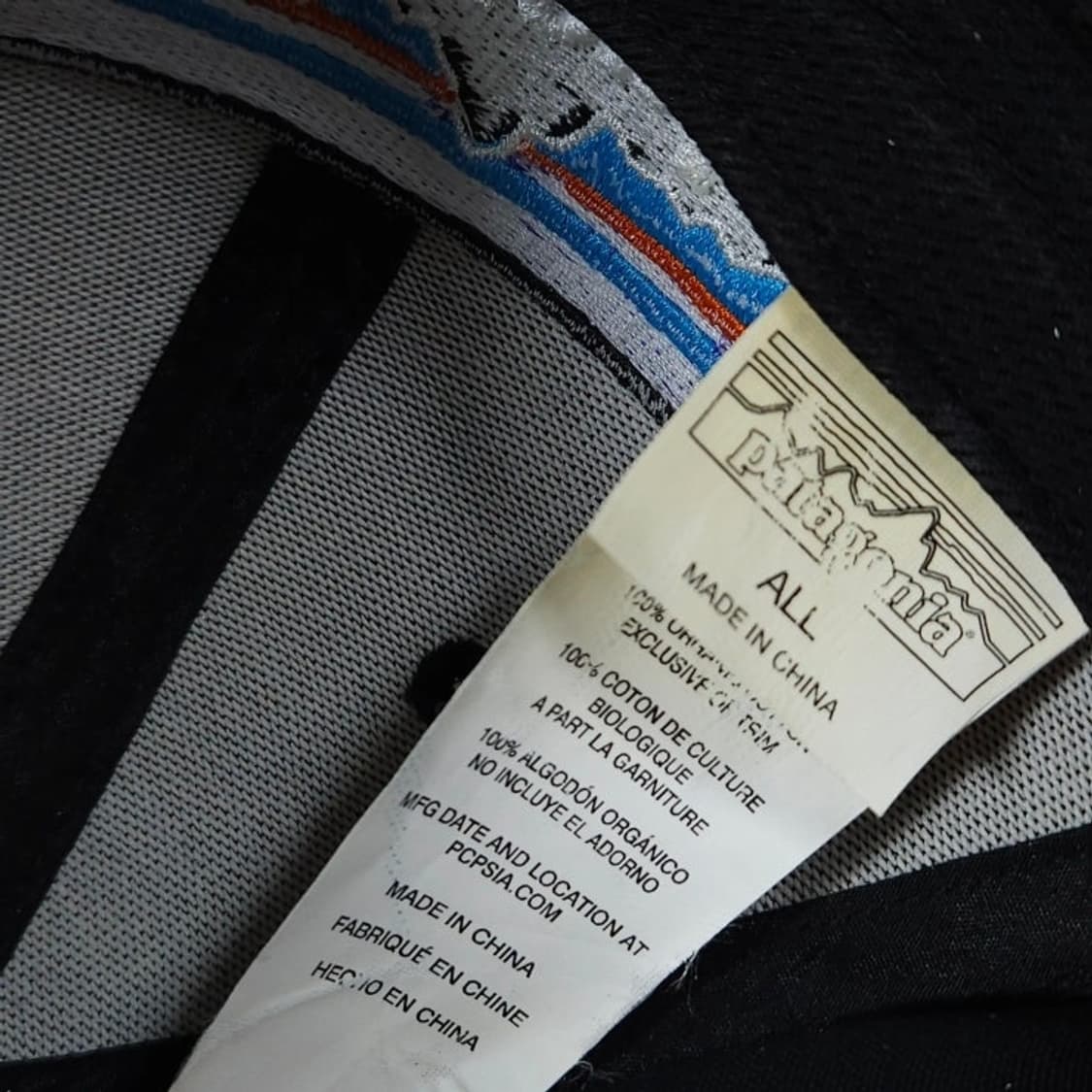 PATAGONIA 파타고니아 P6 볼캡 모자 블랙 프리사이즈 상품이미지5