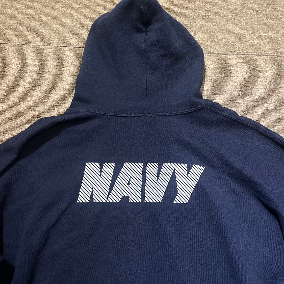 (XL) USA Soffe NAVY 밀리터리 미해군 후드티 상품이미지6