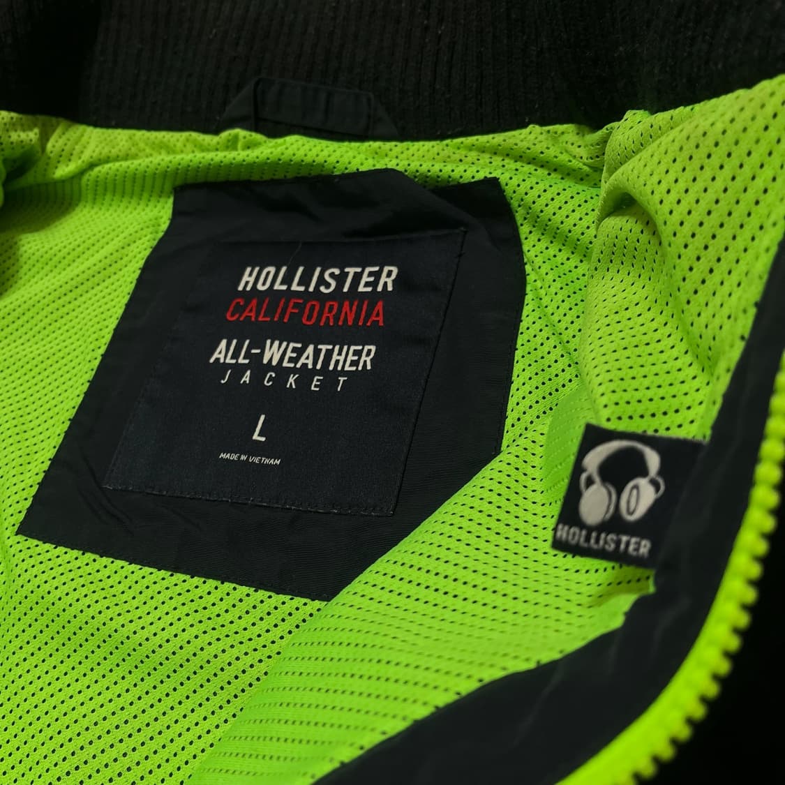 홀리스터 올웨더 기능성 바람막이 후드자켓 [다크네이비] L/100 상품이미지8