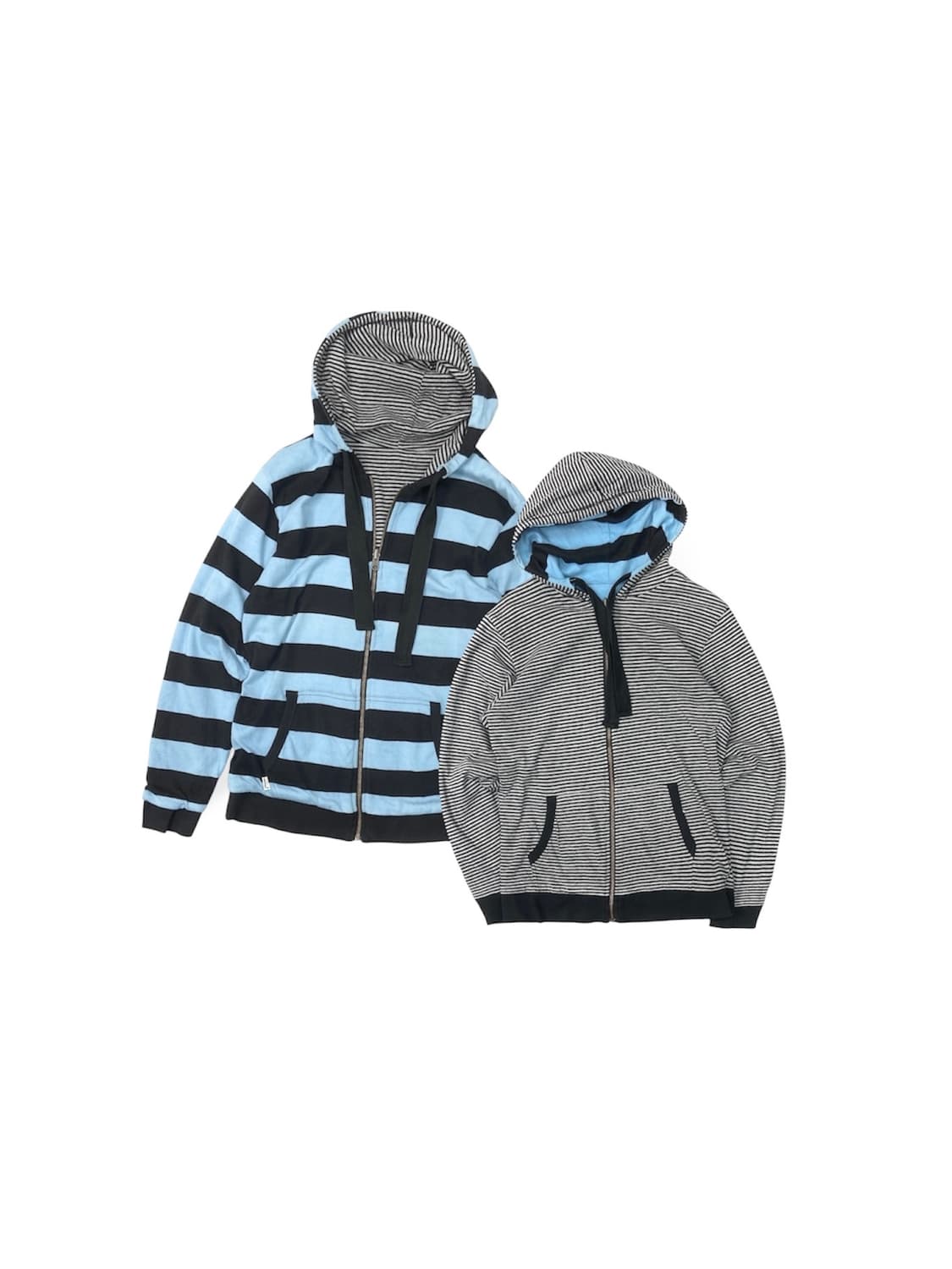 Beams Reversible Border Hoodie 상품이미지1