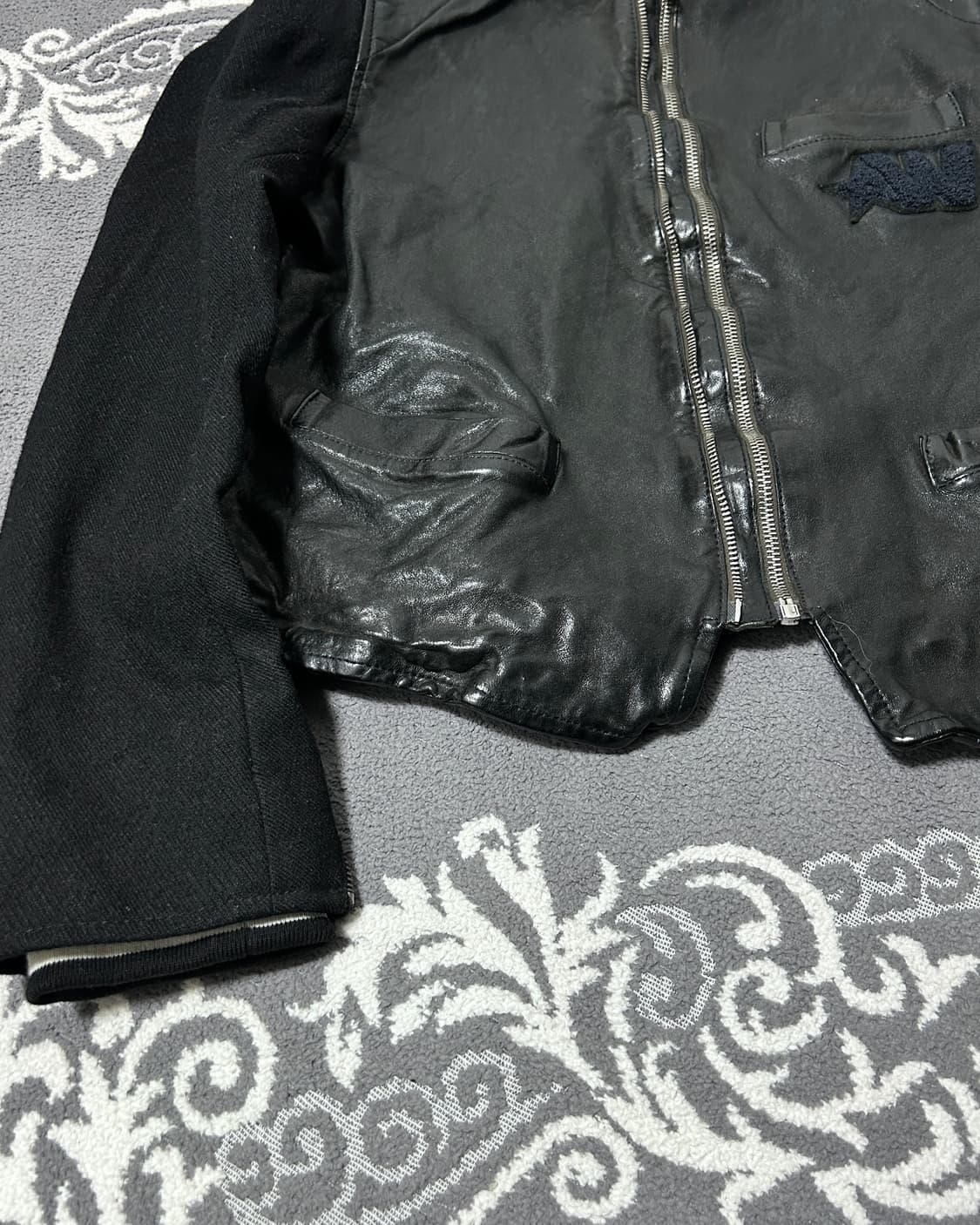 골든 구스 카프스킨 & 울 하이브리드 자켓 상품이미지7