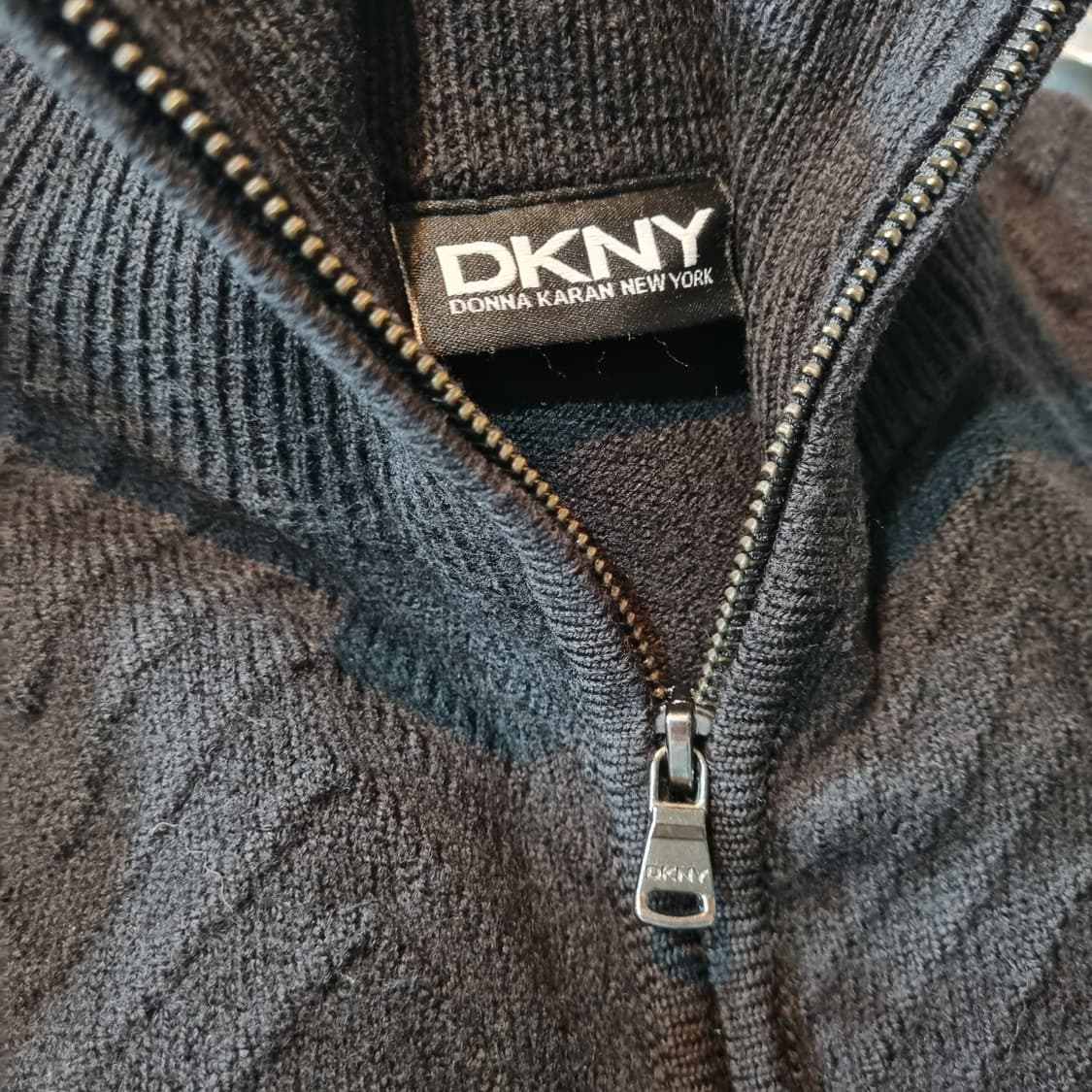 DKNY 울 집업니트 상품이미지5