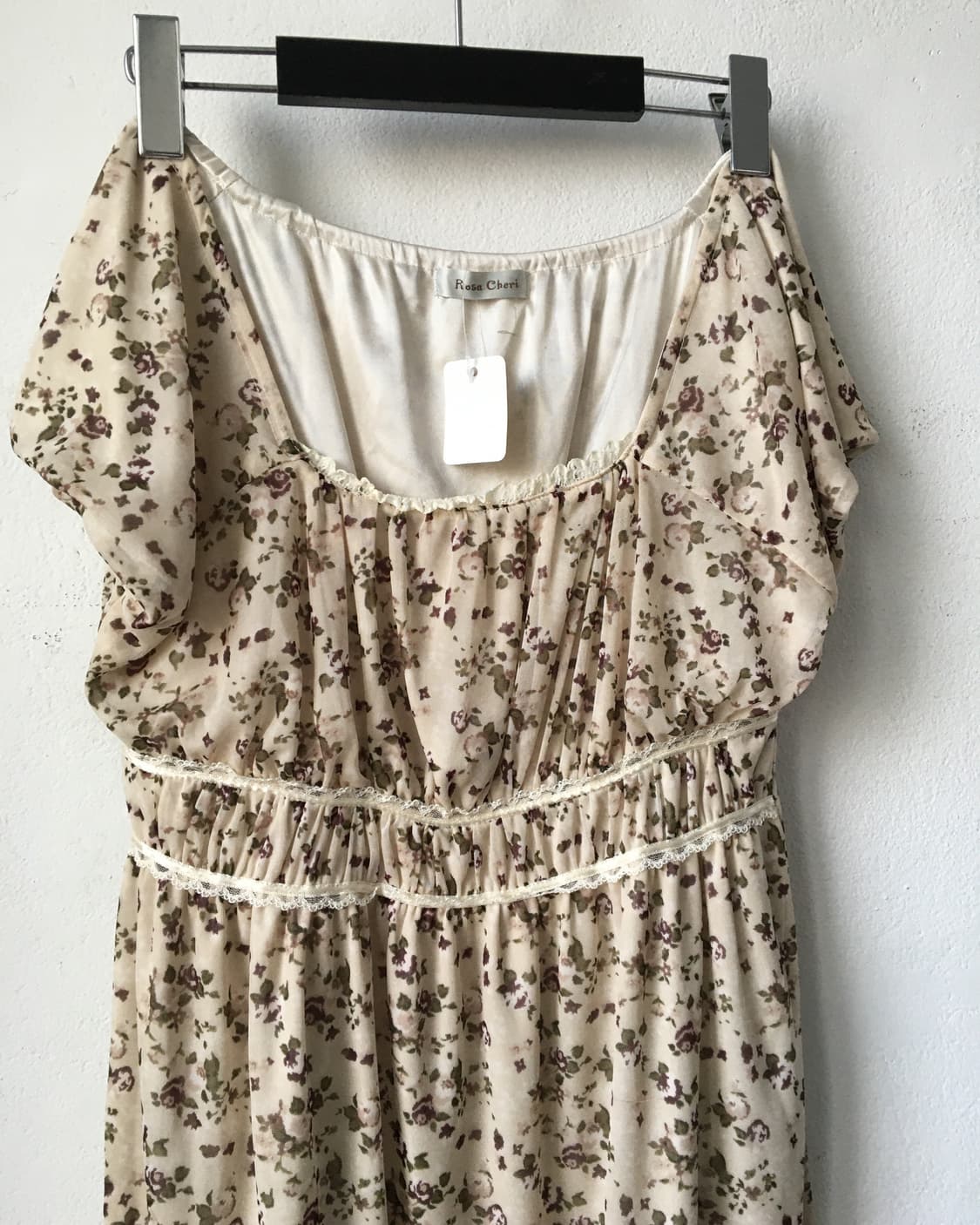 Rosa cheri flower pattern blouse 상품이미지4