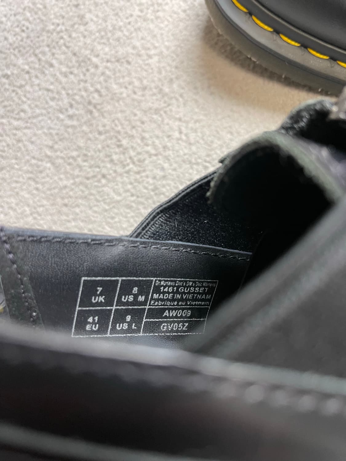 [41] 닥터마틴 1461 GUSSET 스무스- 260-265 상품이미지8