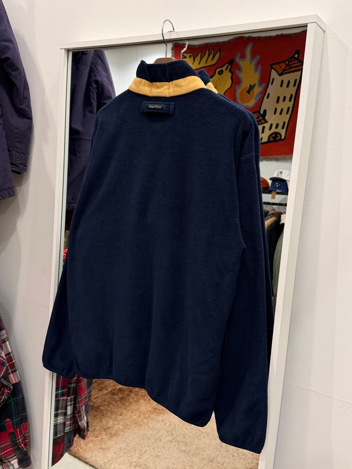 Nuatica 노티카 하프넥 집업 플리스 스웻 상품이미지6