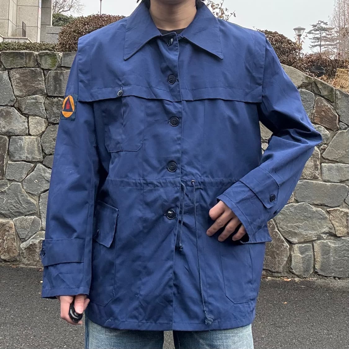 세르비아 밀리터리 파이어 엠블럼 패치 필드 자켓 상품이미지2