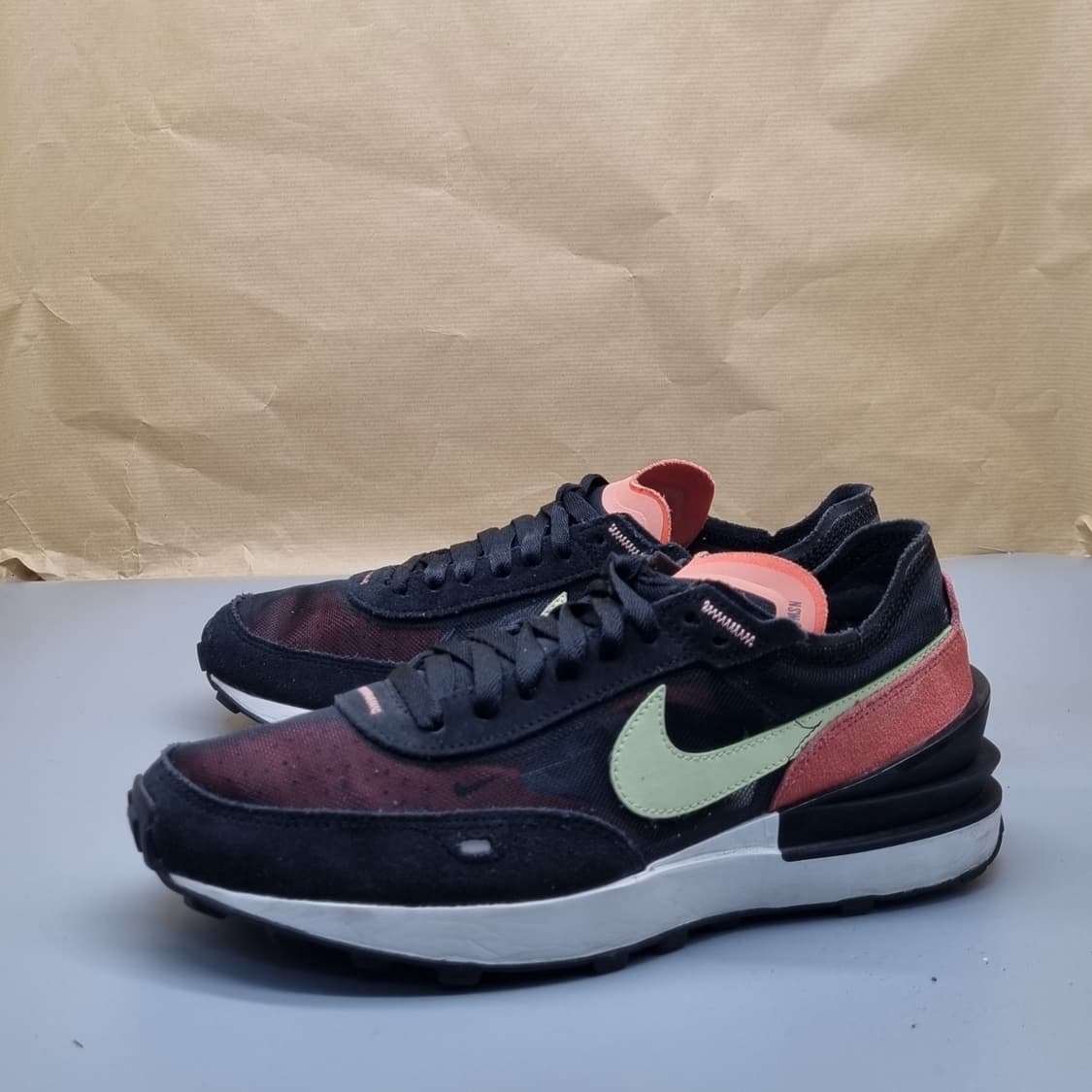 나이키 와플원 블랙 라임 남성운동화260  상품이미지1