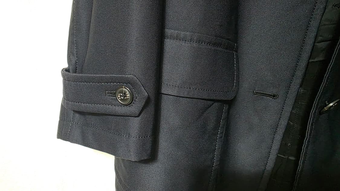 이브생로랑(YSL) 빈티지 오버핏 나일론 후드 코트 (일본판) 상품이미지8