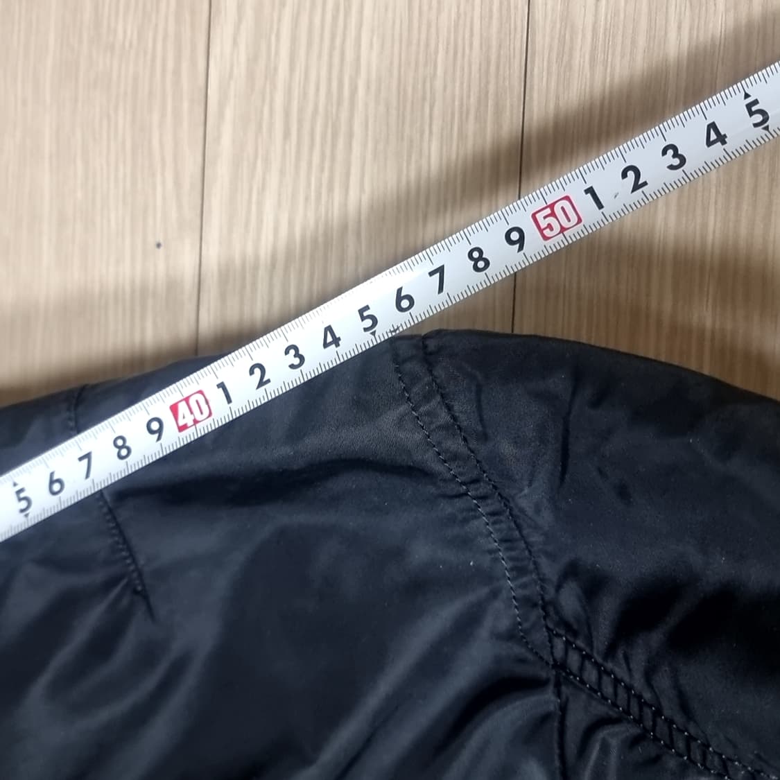 알파인더스트리 MA-1 블랙 항공점퍼(라지) 상품이미지7