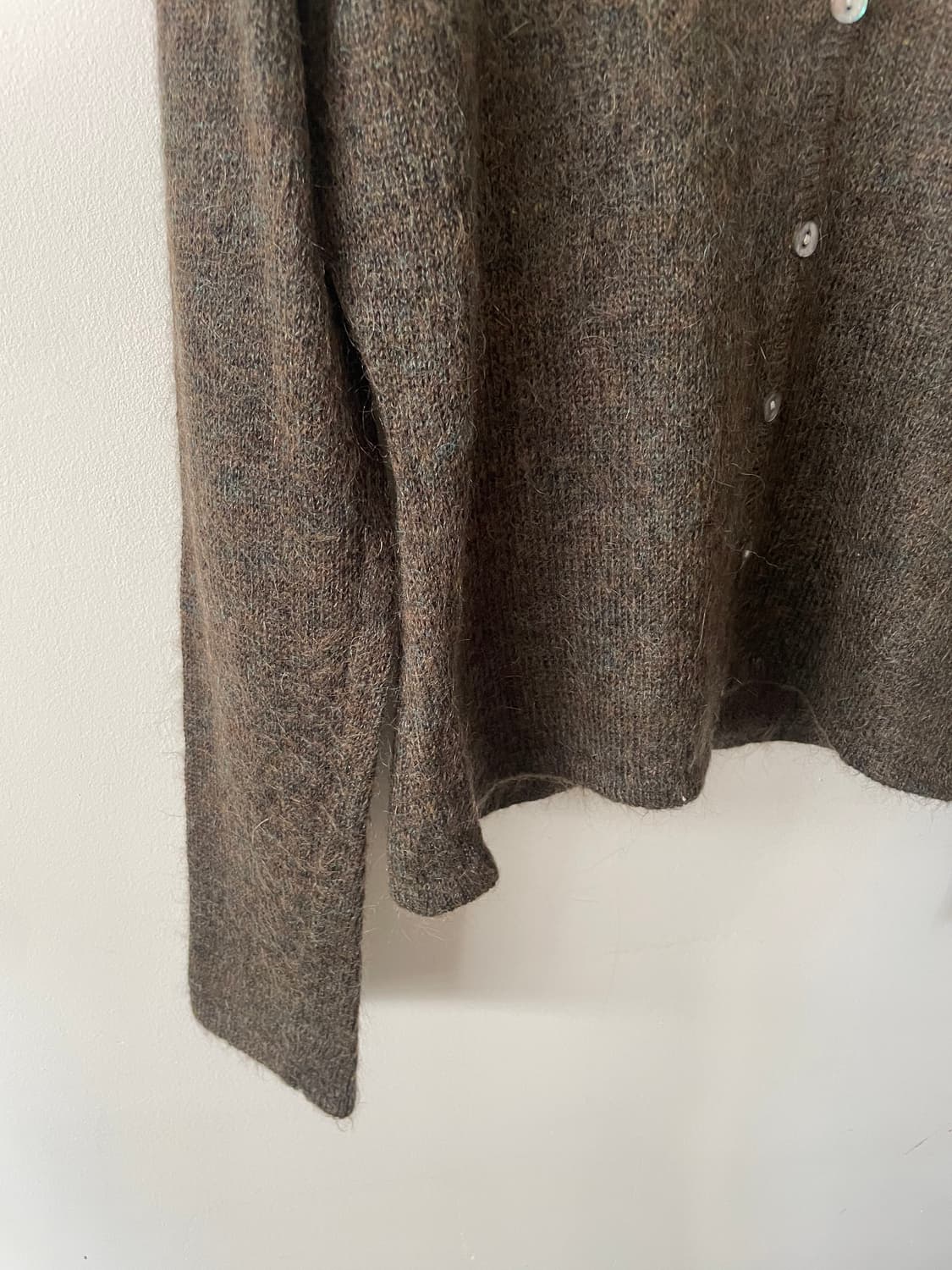 vintage mohair v-neck cardigan 상품이미지3