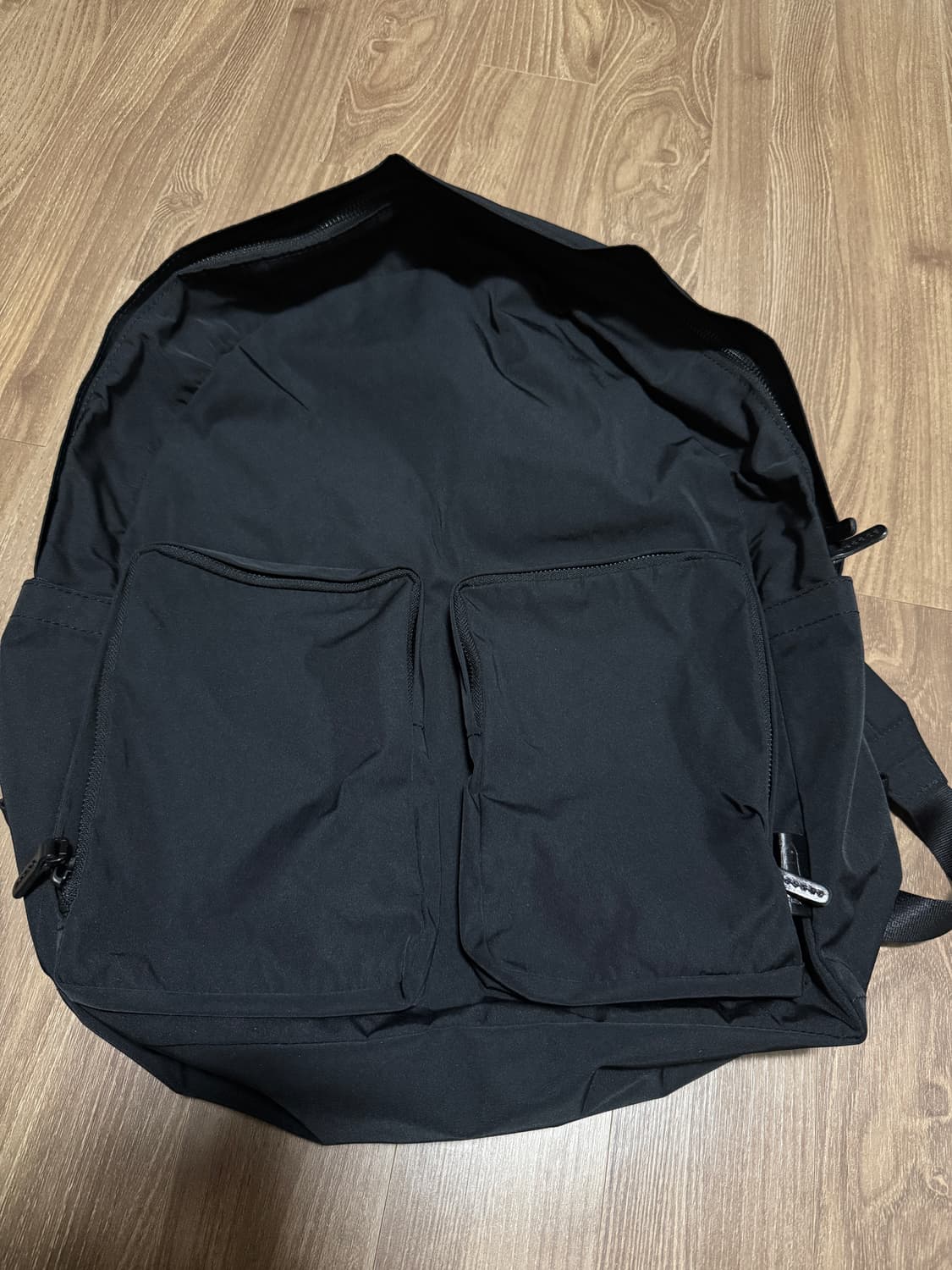 아미아칼바 개버딘 백팩 블랙 상품이미지2