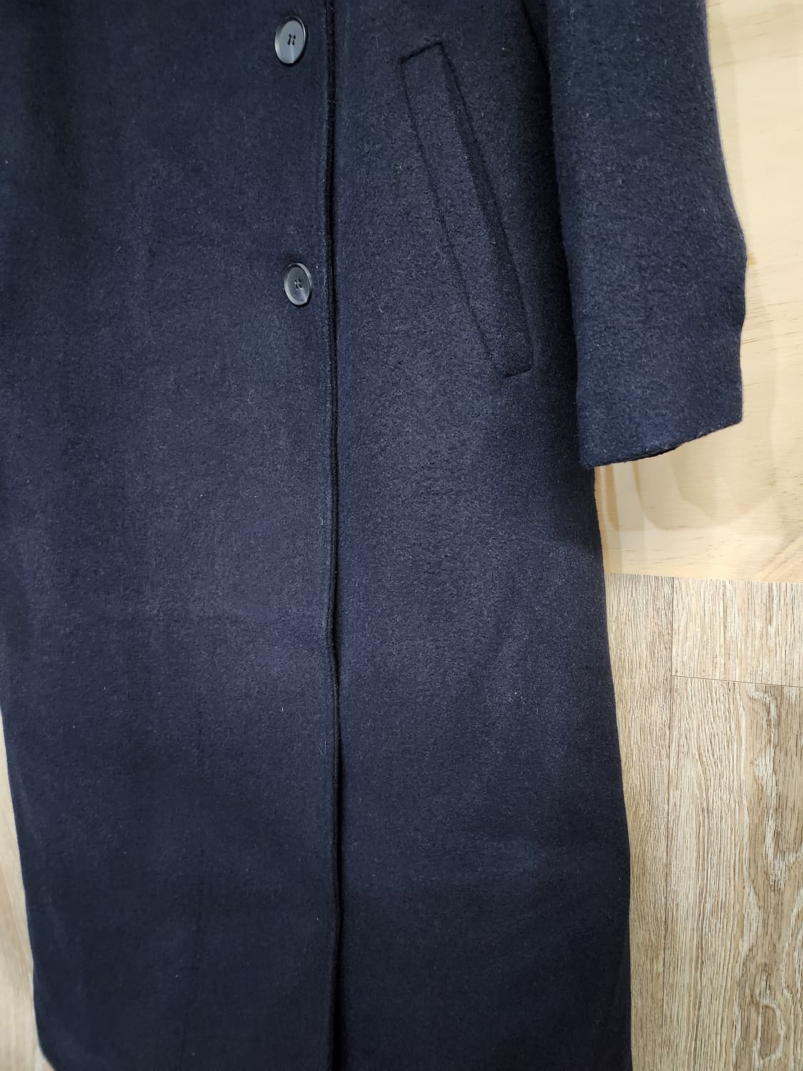 472) JEUNE 젠 울블랜드 롱코트 상품이미지4