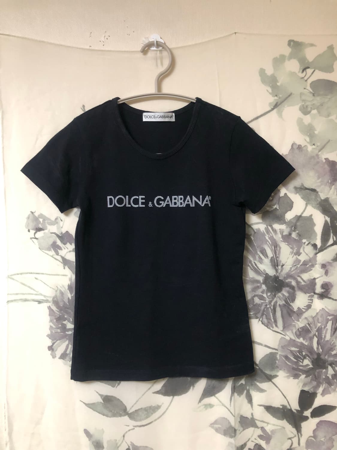 돌체앤가바나 로고 티셔츠 반팔 D&G 딱붙핏 상품이미지1