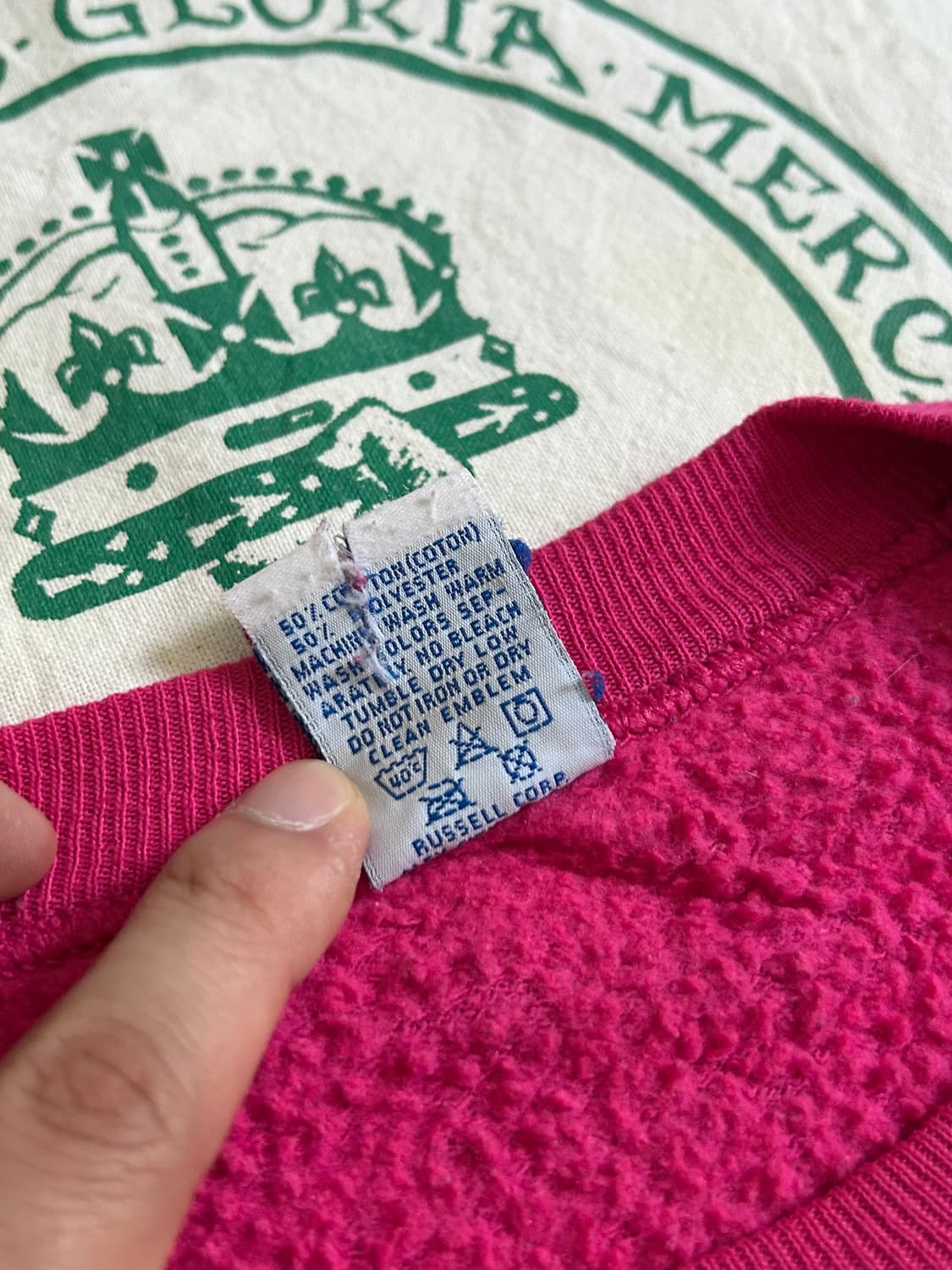 80~90s 러셀 스웻셔츠 Made in USA 상품이미지5