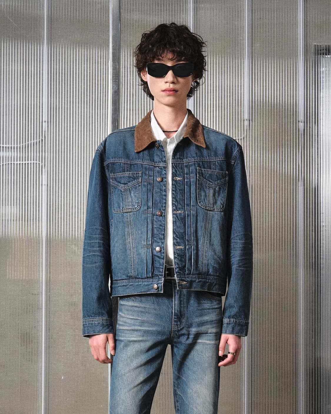 엘무드 말리부 데님자켓 xl 48 청자켓 상품이미지1