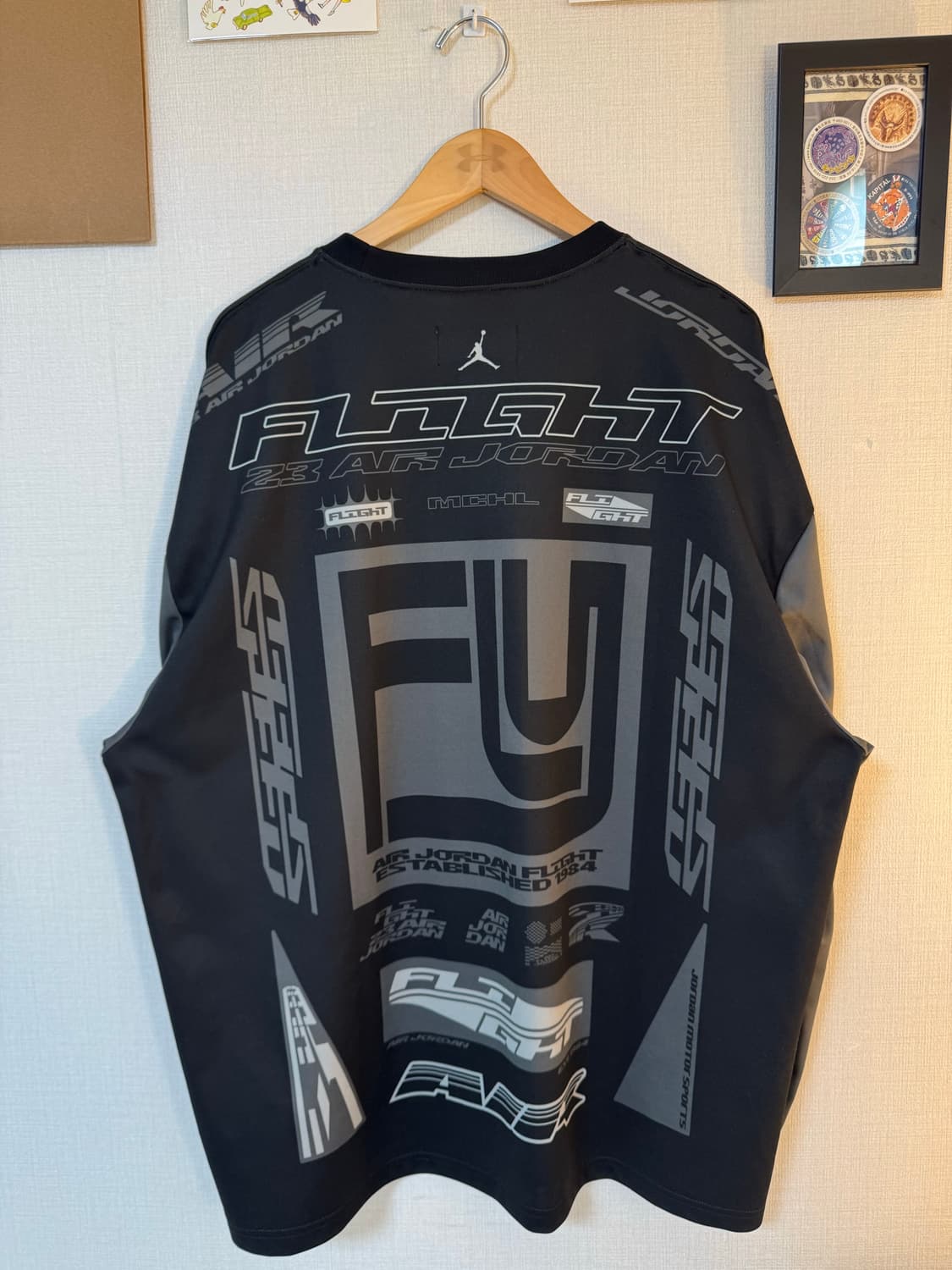 [XL]나이키 조던 MVP 프린트 롱슬리브 져지 상품이미지2