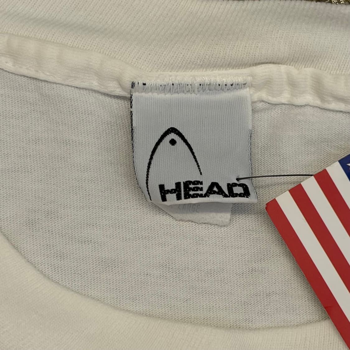 90s Made in USA 미국 빈티지 헤드 스키 싱글스티치 반팔티 상품이미지6