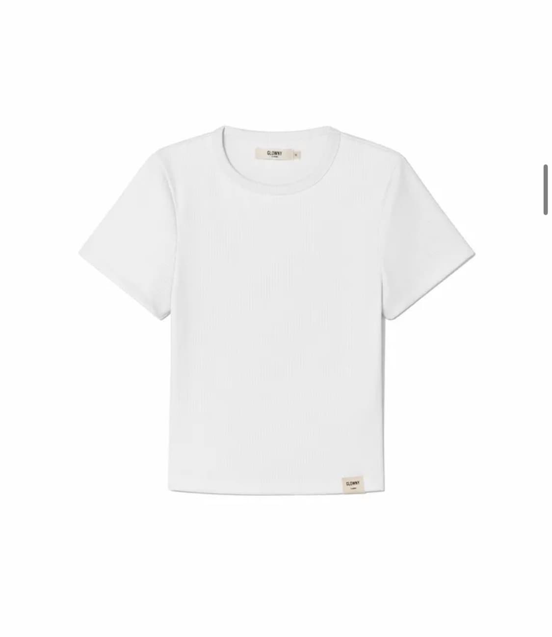 G CLASSIC RIB CREW NECK TEE (WHITE) 상품이미지1