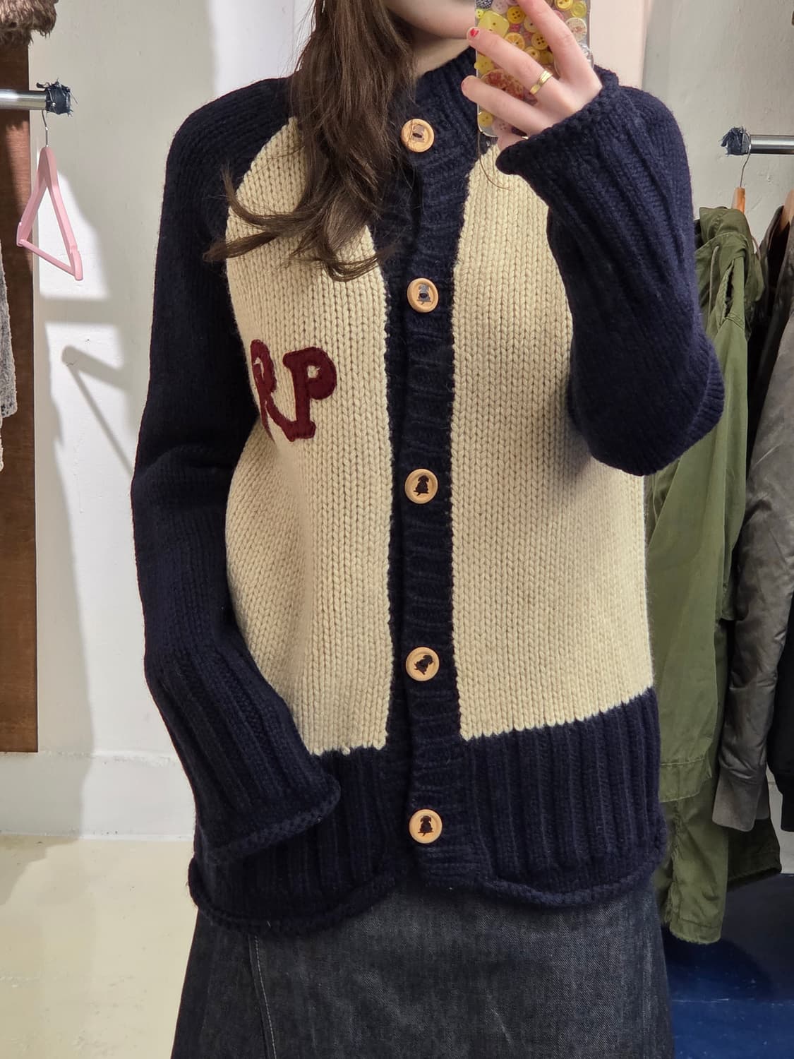 LRUSA 리트리버 코위찬 스웨터 자켓 상품이미지4