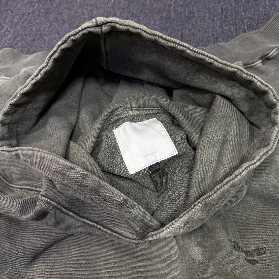 언더마이카 MU 08 오버핏 후드티  상품이미지8