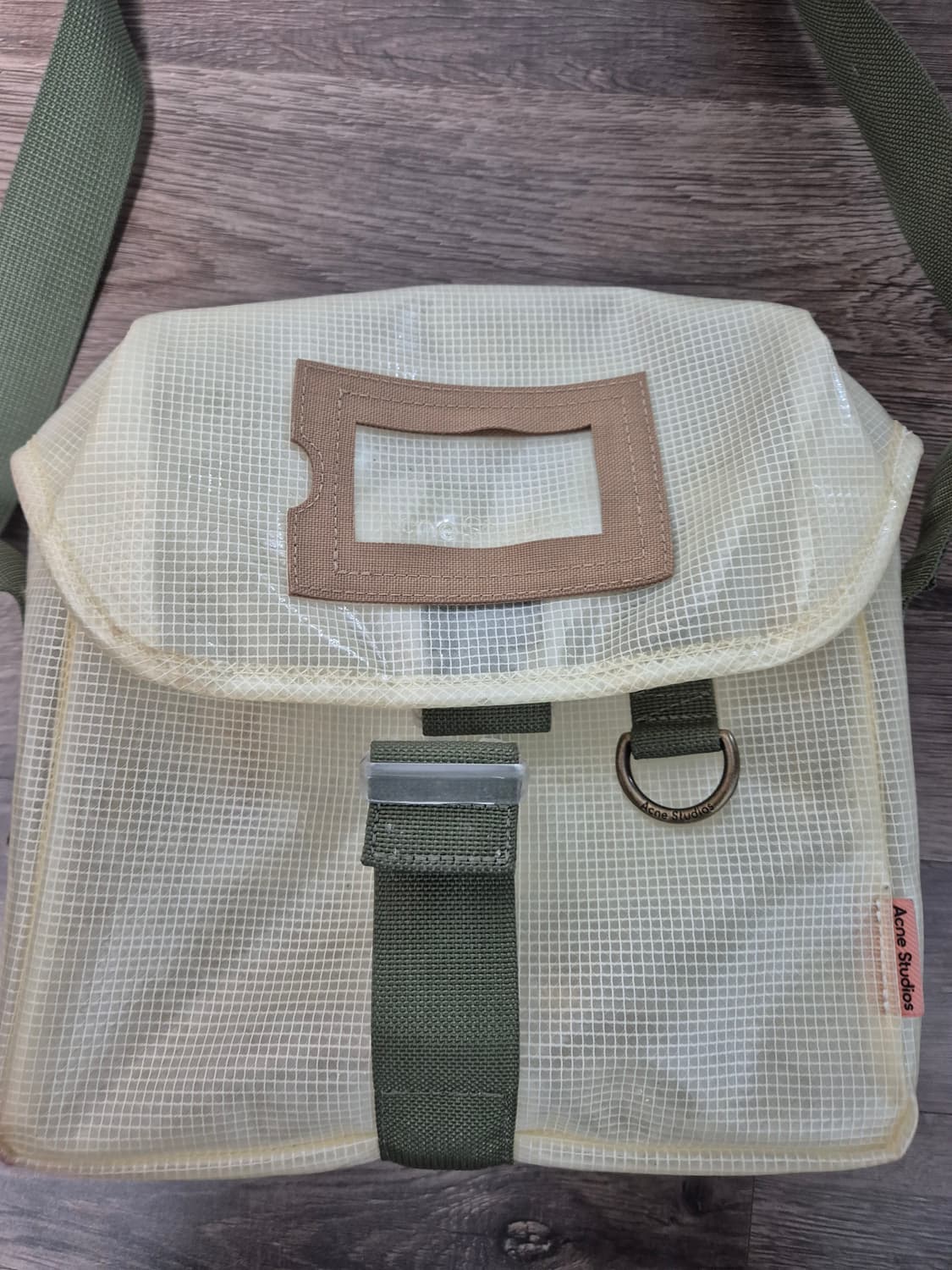 아크네 공용 클리어 크로스백 - 투명색 / C10132ASE 상품이미지2