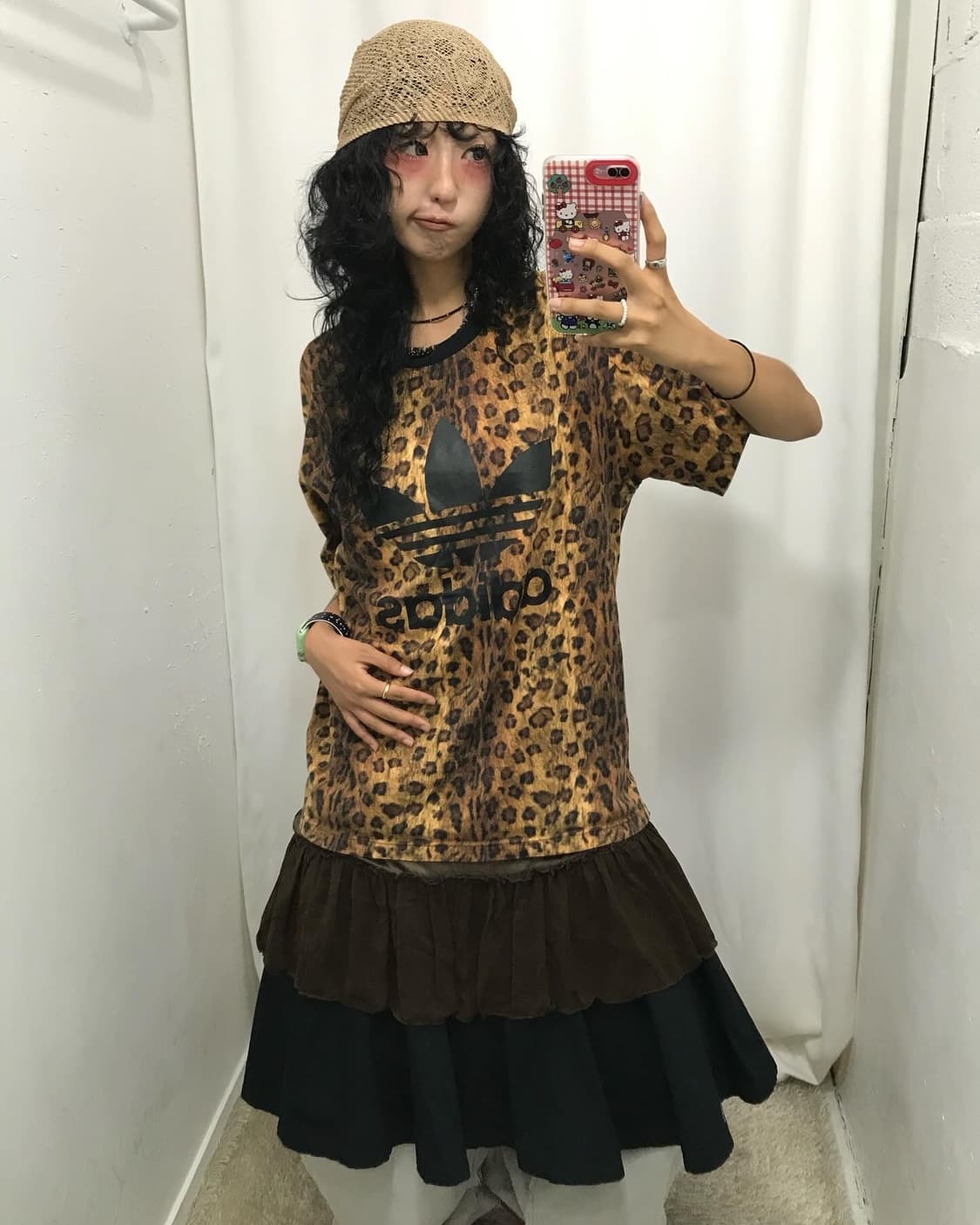 Adidas Leopard Printing T-shirt 상품이미지2