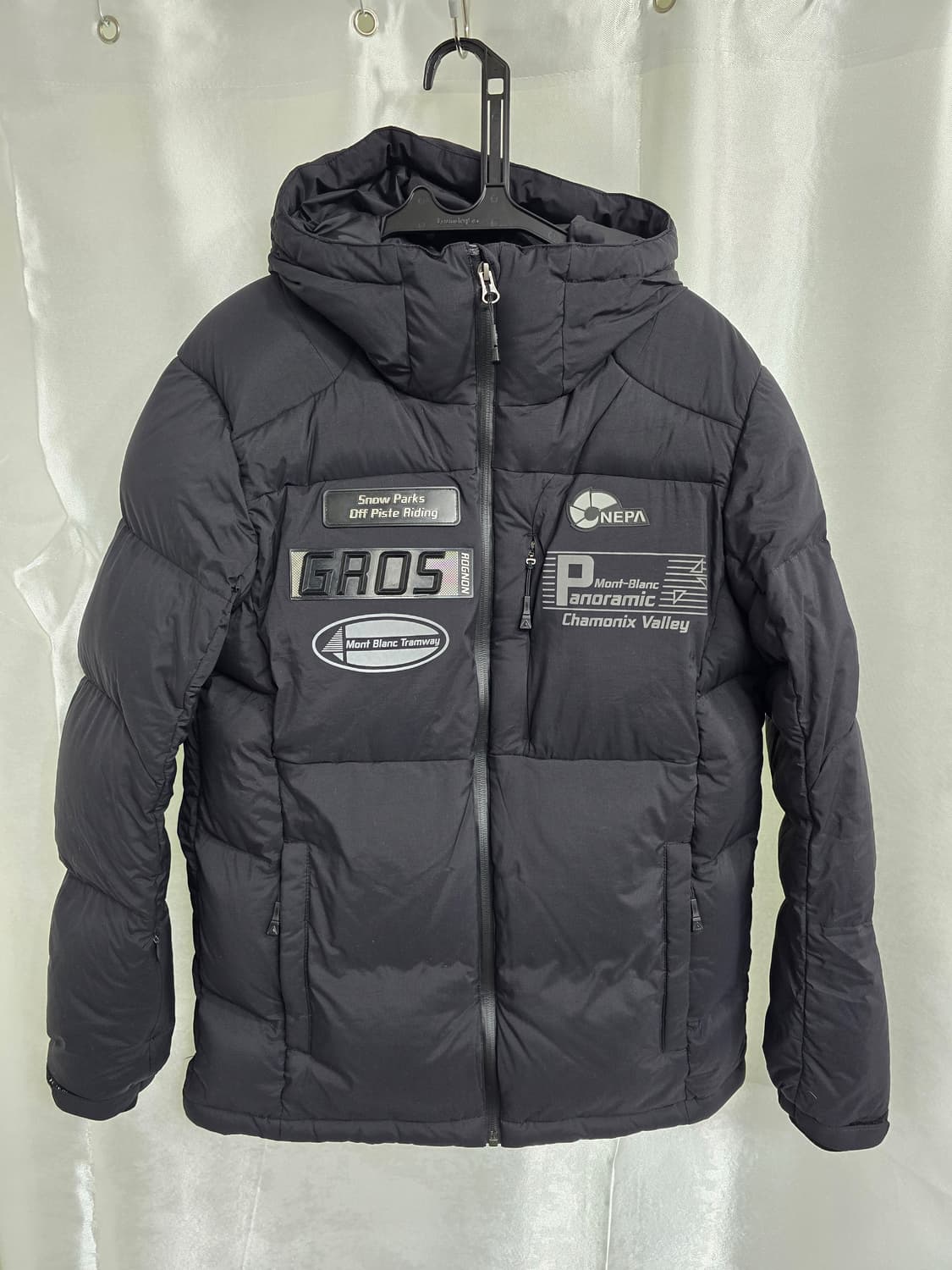 네파 GROS 패딩 블랙 (1587) 상품이미지1