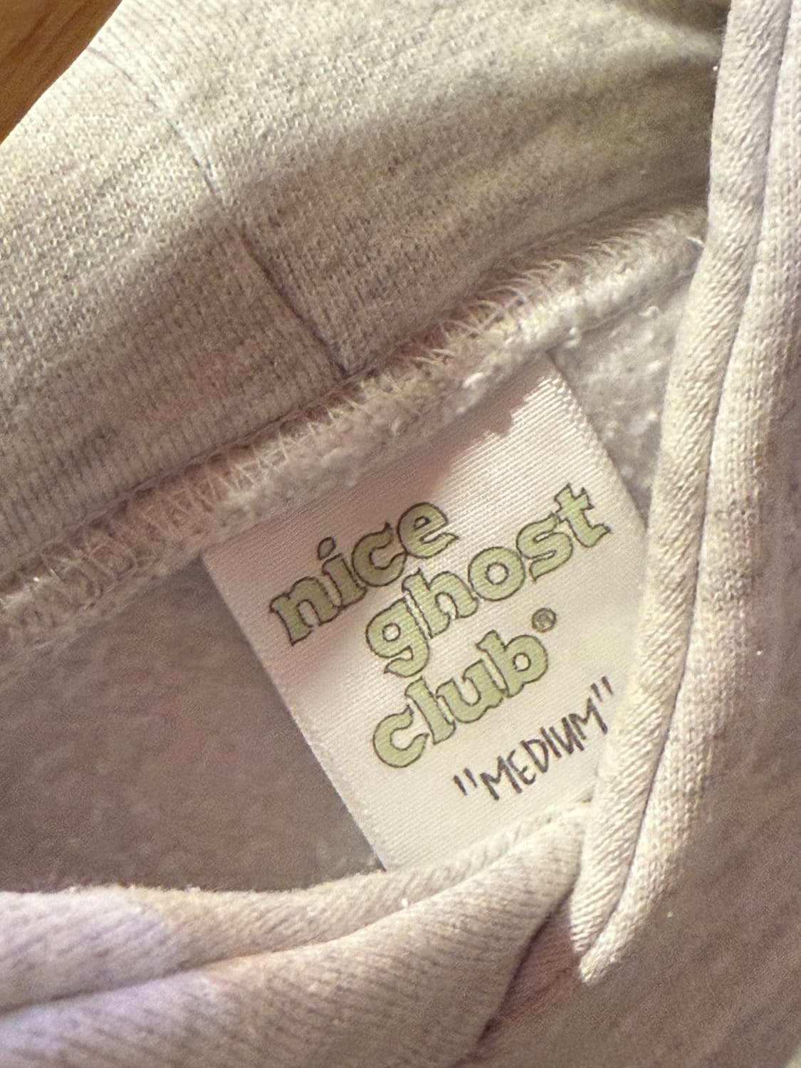 나이스고스트클럽 멜란지 후드티 상품이미지2