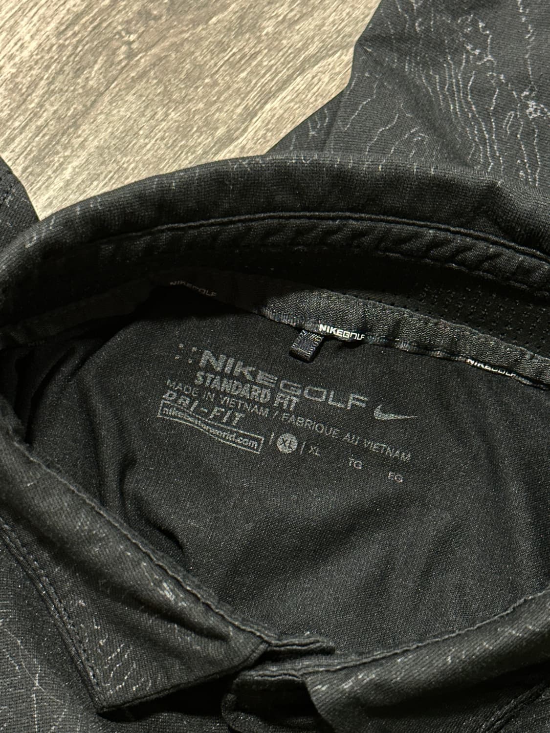 나이키 골프 드라이핏 블랙 카라티 폴로티 XL 상품이미지4