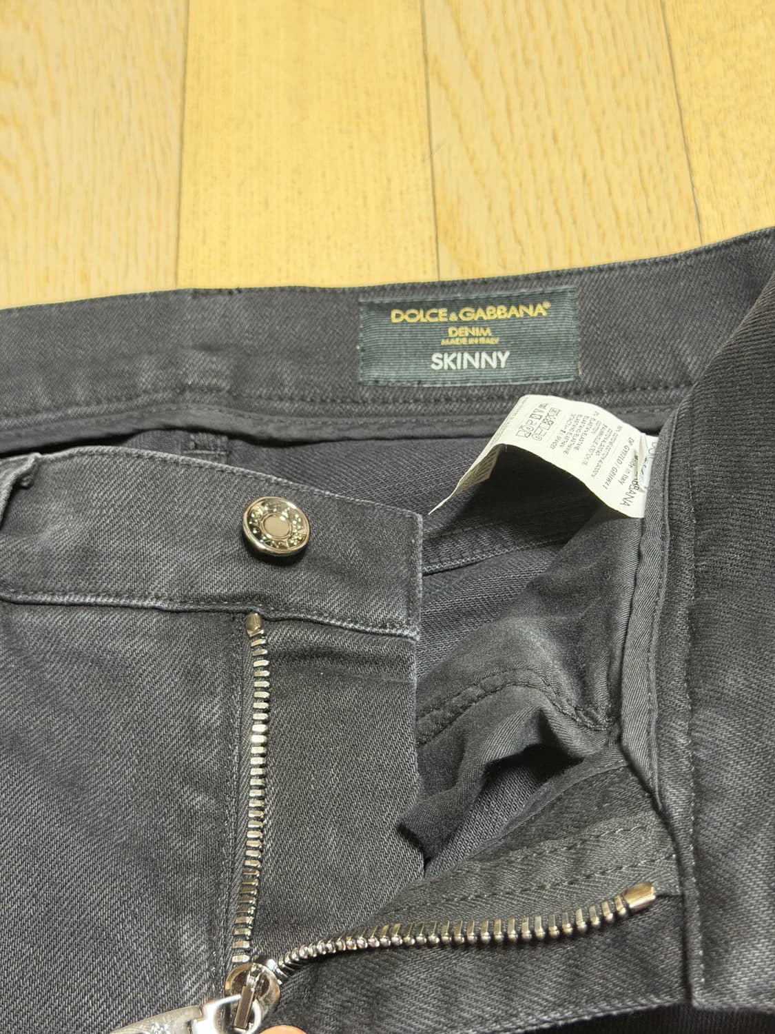 돌체앤가바나 데님팬츠 블랙 44 (28~30) 상품이미지6