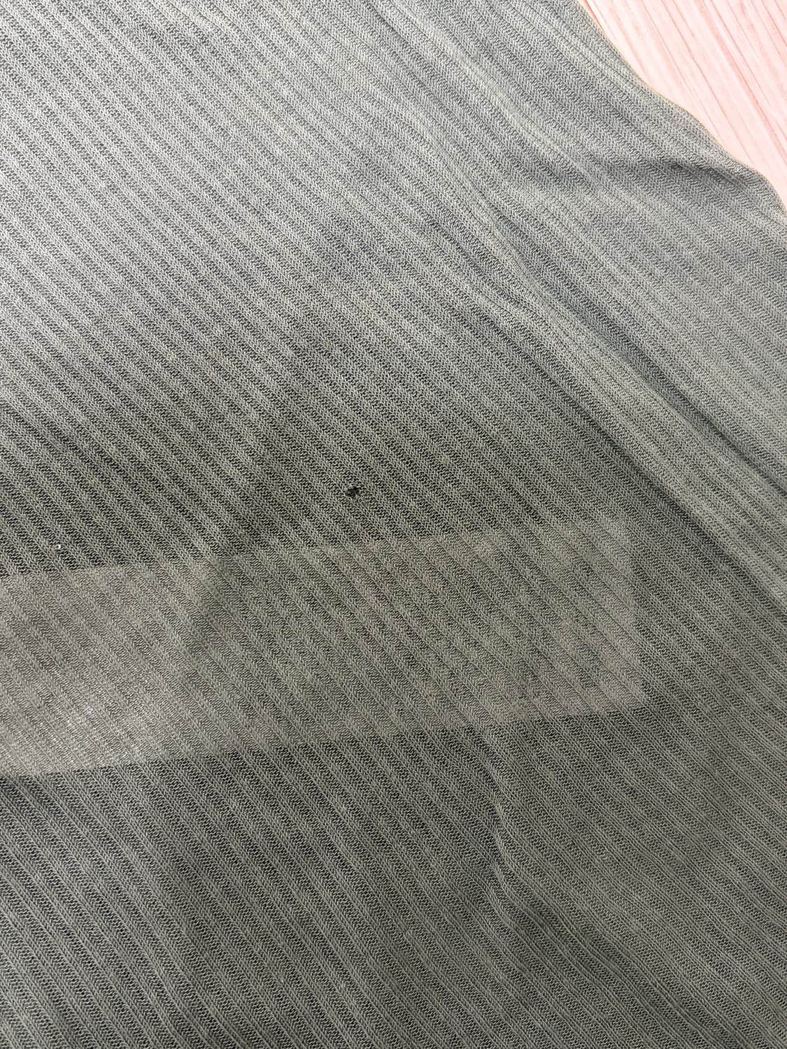 릭오웬스 레이어드 티셔츠 카키 XS사이즈 상품이미지7