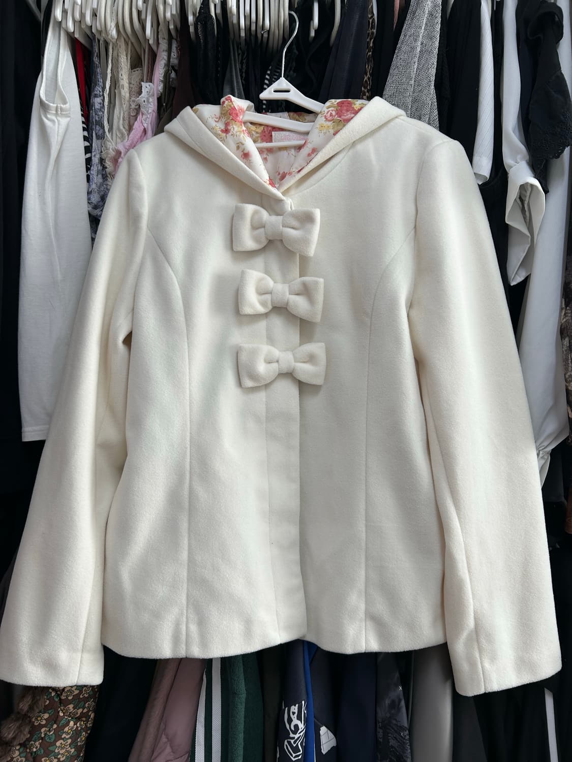 리즈리사 히메갸루 리본 하프코트  상품이미지1