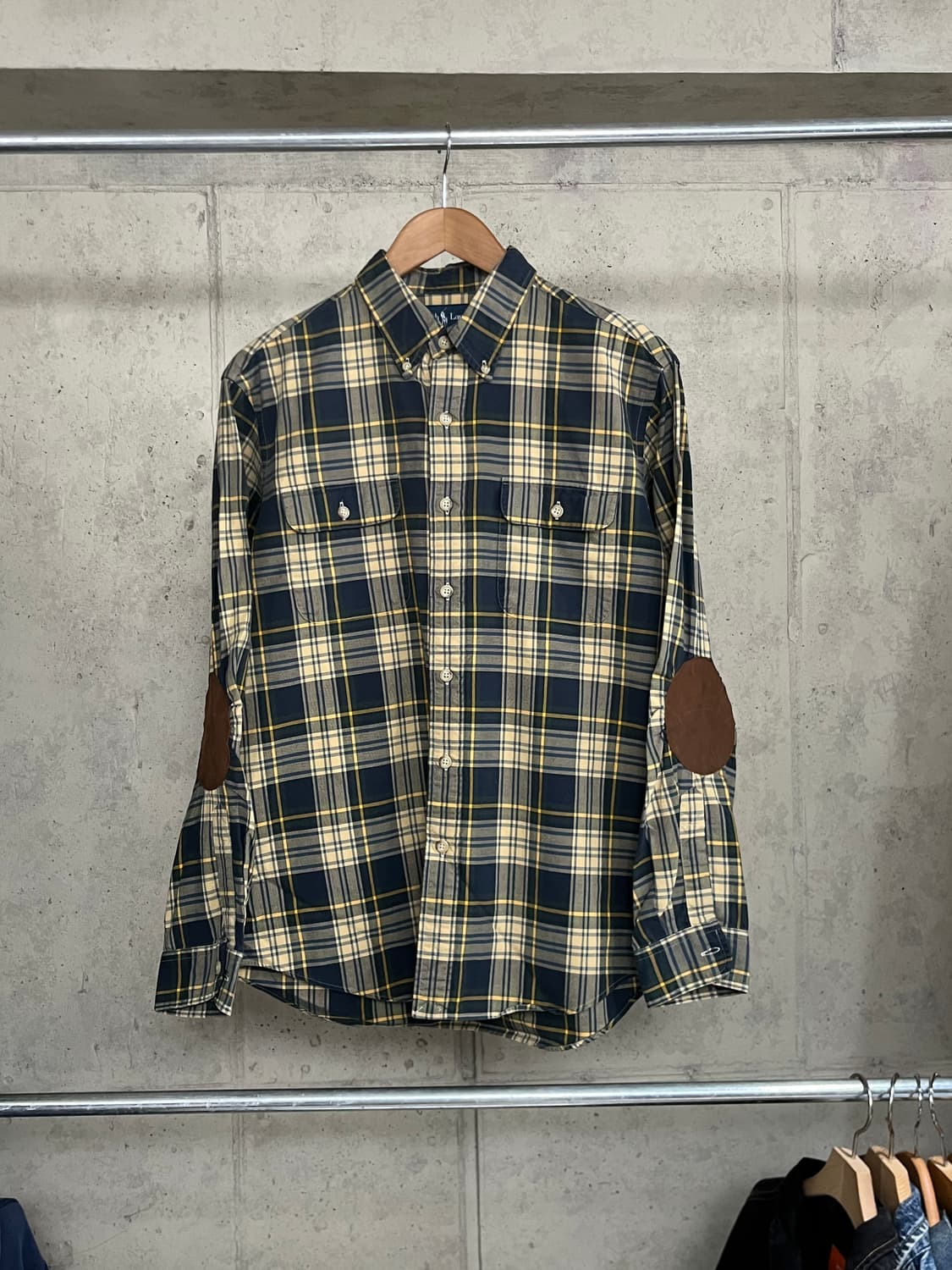 Polo Ralph Lauren Leather Patch Shirt 상품이미지1