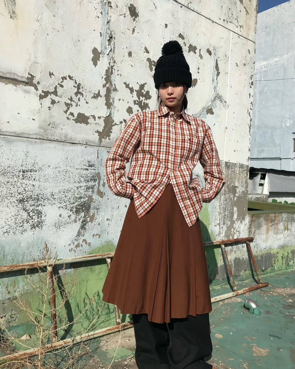 이탈리안 레이어드 스티치 스커트 상품이미지3