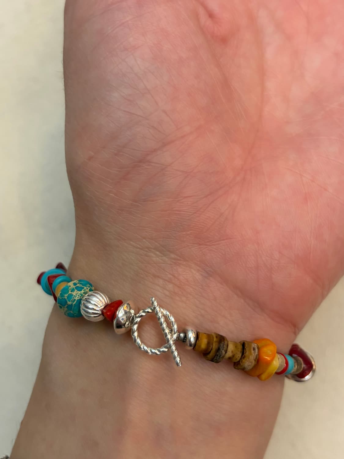 빈티지 터키석 하트 브레이슬릿 상품이미지6