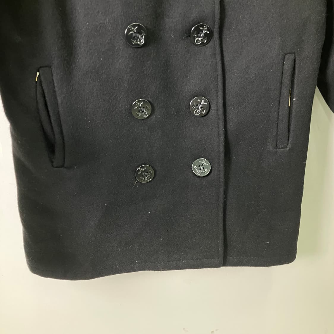 Schott 쇼트 740N 블랙 피코트 36 상품이미지5